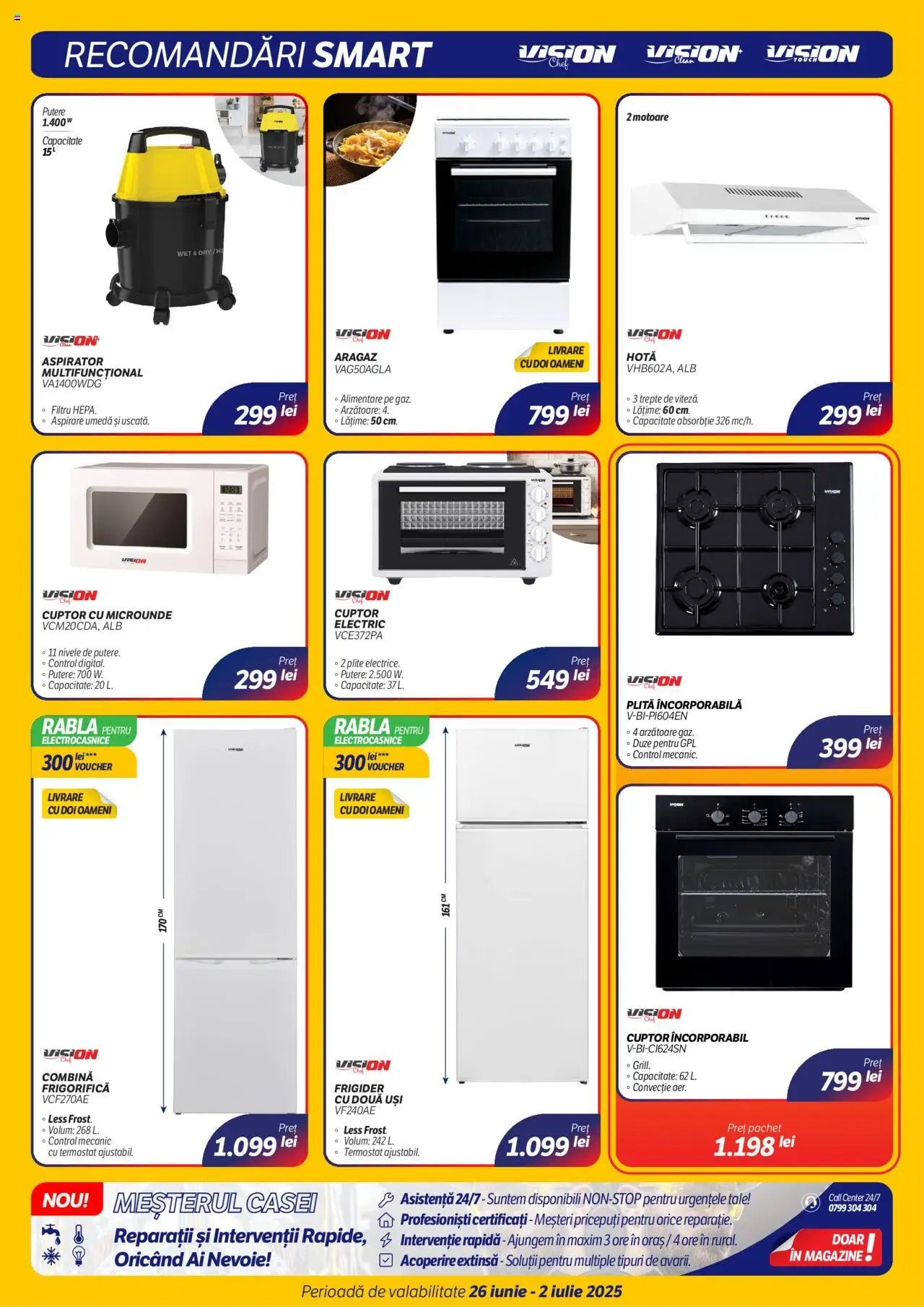 Catalog Flanco 26 Iunie - 1 Iulie 2025 | Pagina 11 | Produse: Cuptor, Cuptor Cu Microunde, Aragaz, Aspirator