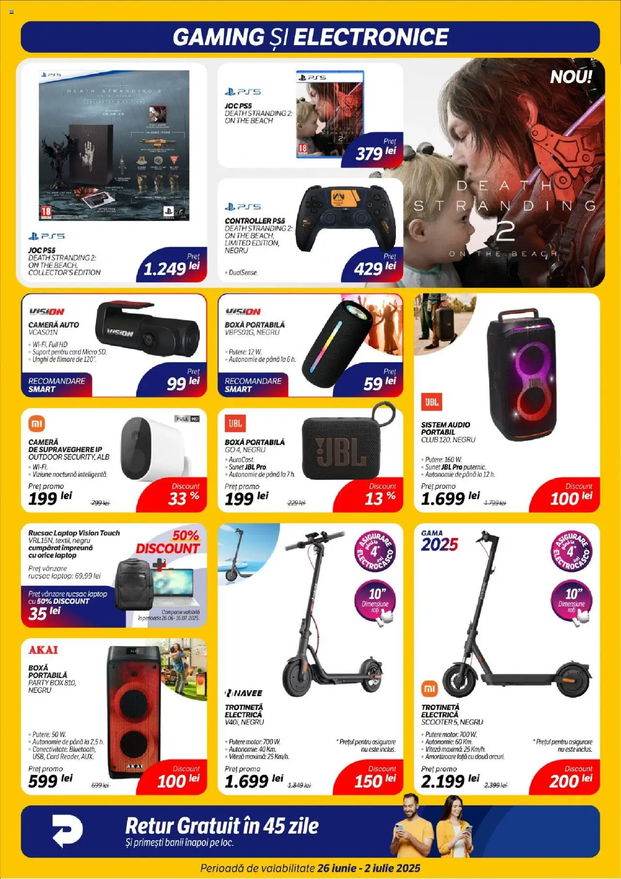 Catalog Flanco 26 Iunie - 1 Iulie 2025 | Pagina 4 | Produse: Laptop, Audio, Trotinetă electrică, Sistem audio