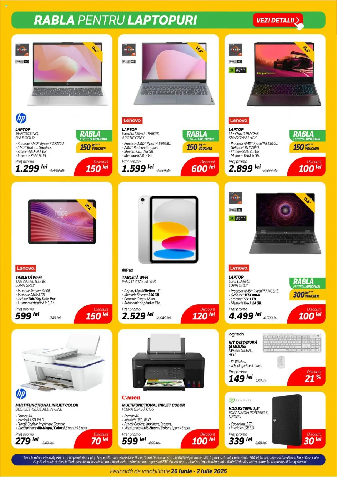 Catalog Flanco 26 Iunie - 1 Iulie 2025 | Pagina 5 | Produse: Memorie, Tabletă, Mouse, Usb