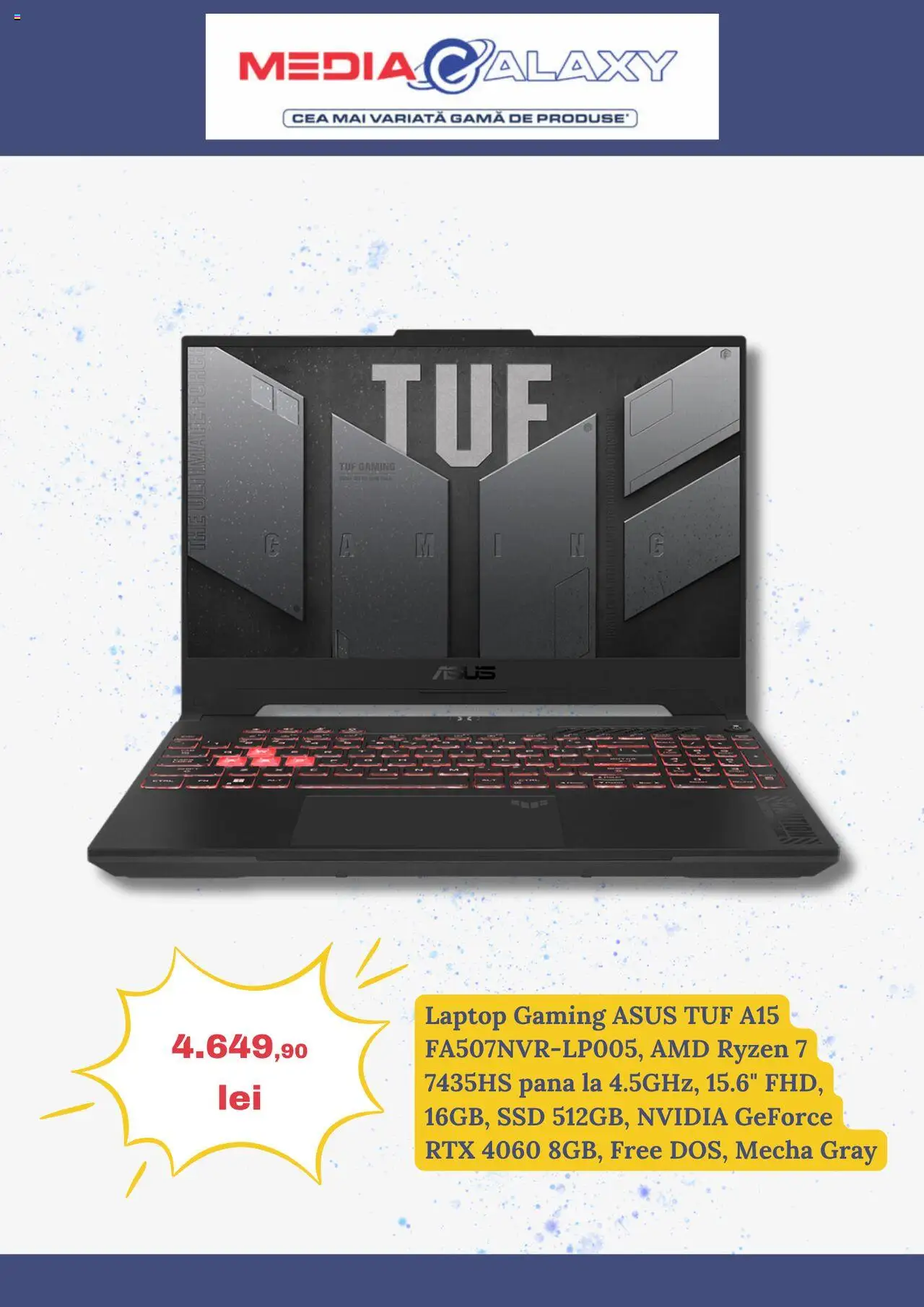 Catalog Media Galaxy 26 Iunie - 1 Iulie 2025 | Pagina 3 | Produse: Laptop