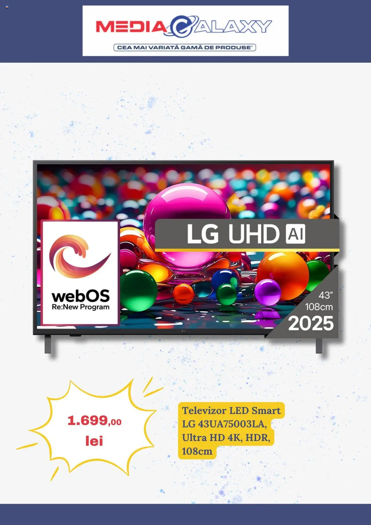 Catalog Media Galaxy 26 Iunie - 1 Iulie 2025 | Pagina 5 | Produse: Vestiyer, Televizor, Babak
