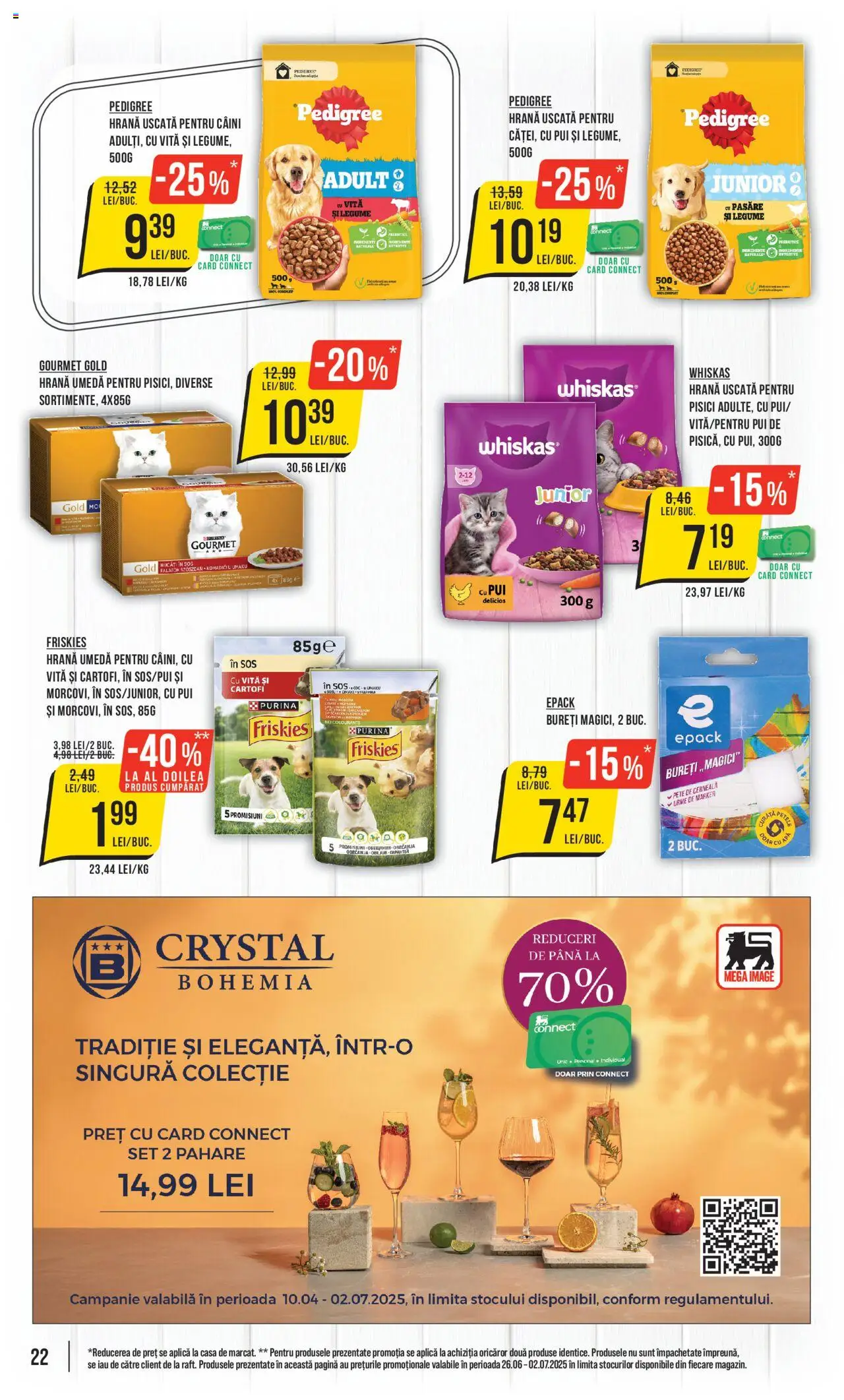 Catalog Mega Image 26 Iunie - 1 Iulie 2025 | Pagina 22 | Produse: Pahare, Cartofi, Legume, Sos