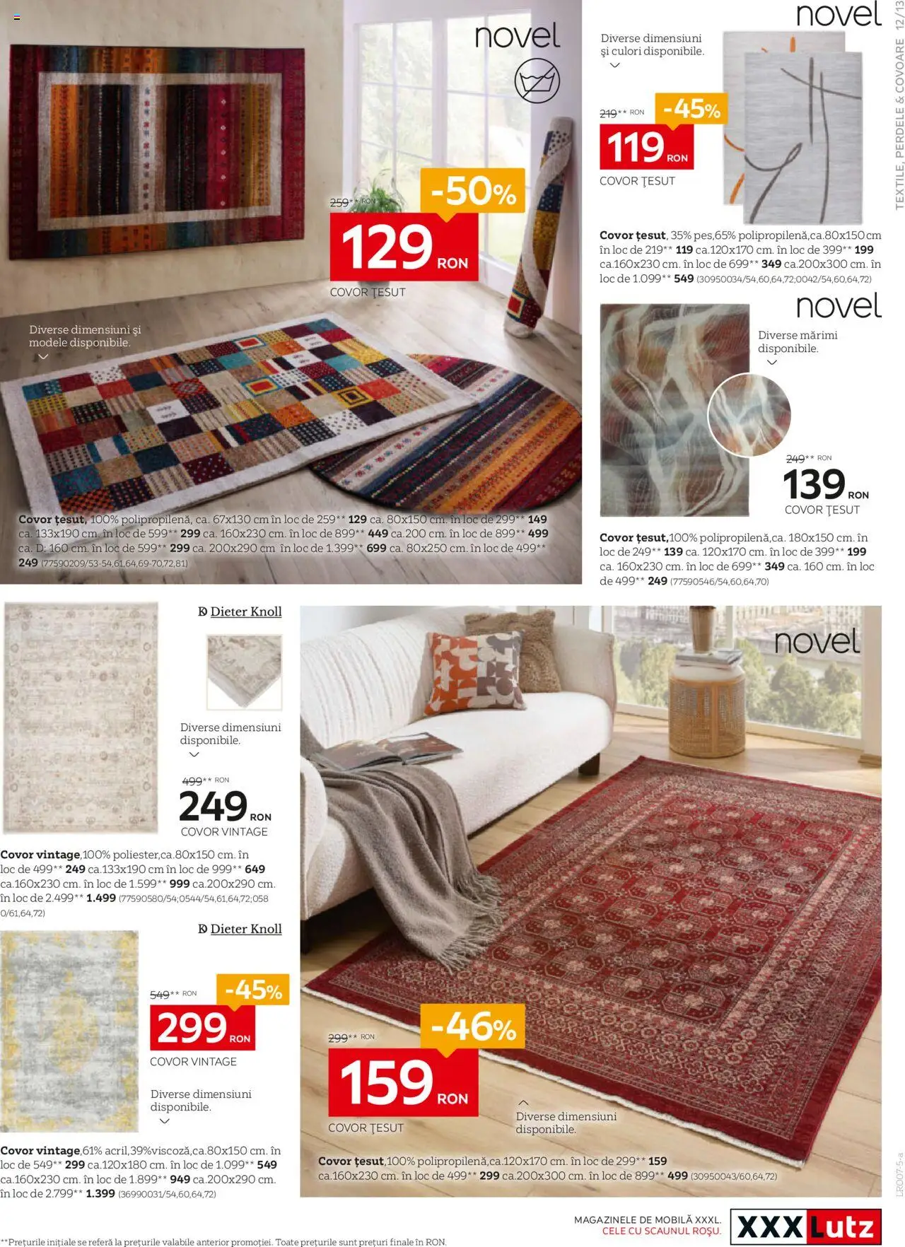 Catalog XXXLutz 30 Iunie - 26 Iulie 2025 | Pagina 13 | Produse: Covor