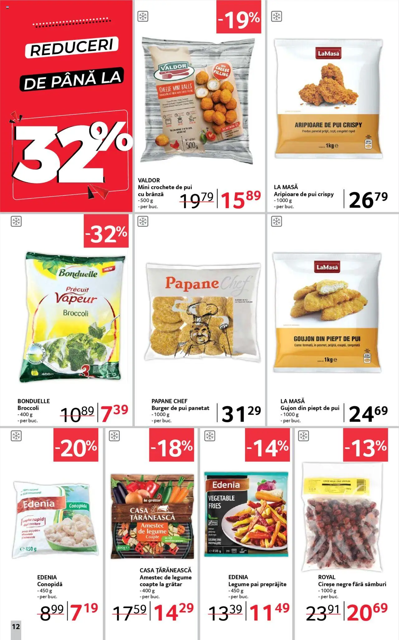 Catalog Selgros 27 Iunie - 9 Iulie 2025 | Pagina 12 | Produse: Conopidă, Grătar, Masă, Legume