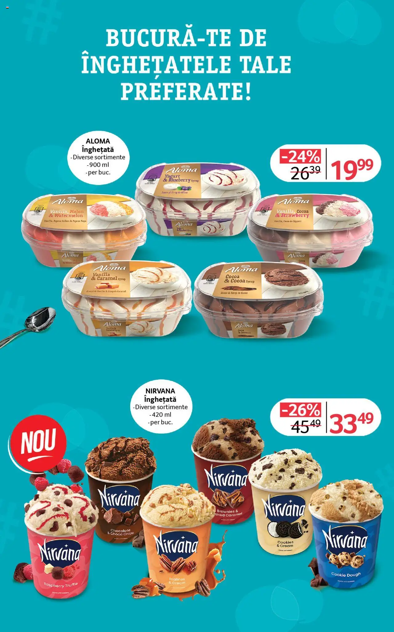 Catalog Selgros 27 Iunie - 9 Iulie 2025 | Pagina 13 | Produse: Pepene Galben, Sirop, Cacao, Înghețată