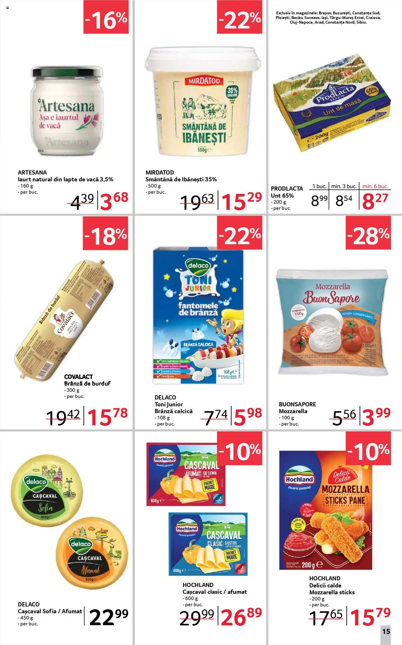 Catalog Selgros 27 Iunie - 9 Iulie 2025 | Pagina 15 | Produse: Light Kedi Konservesi, Masă, Brânză, Smântână