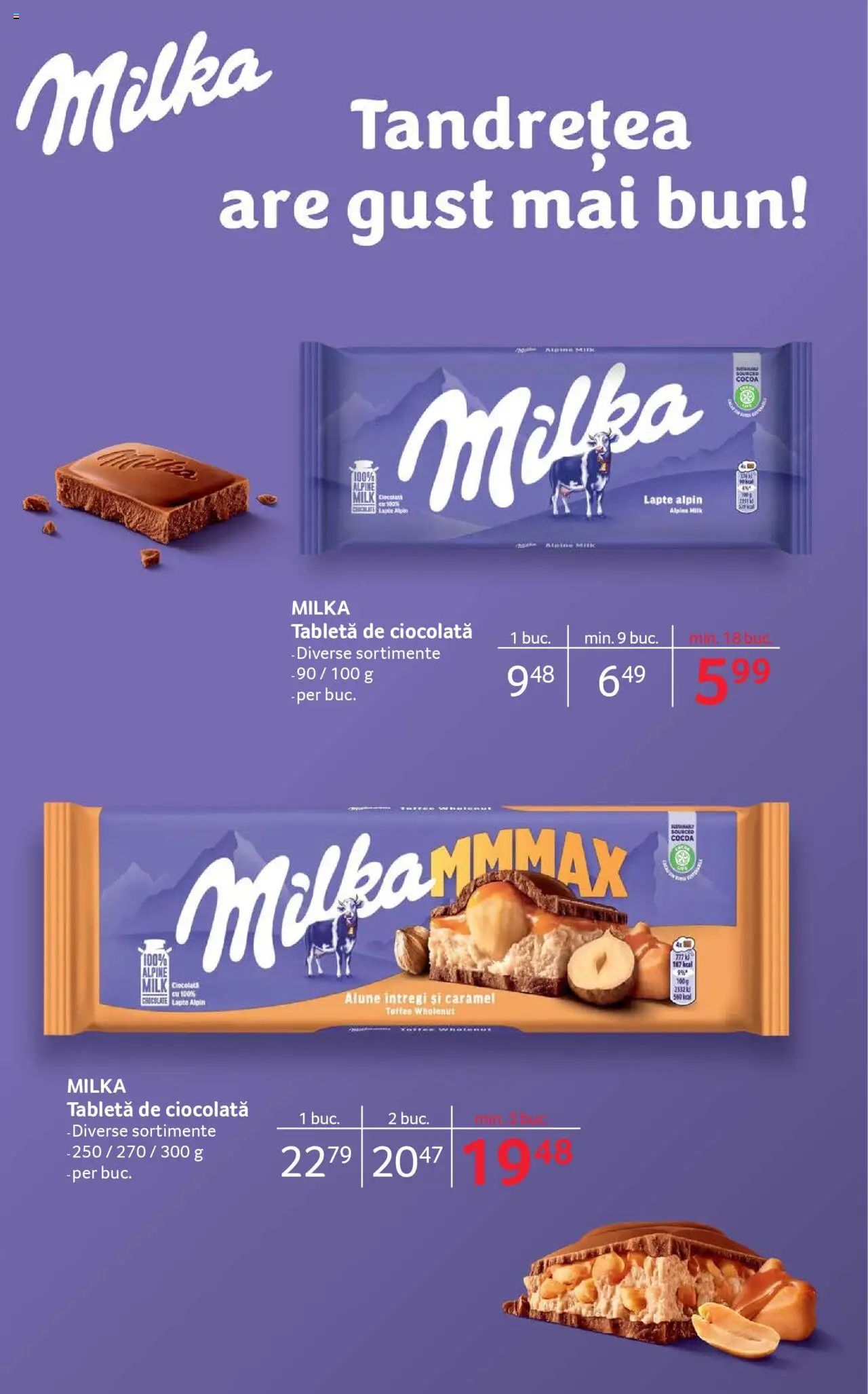 Catalog Selgros 27 Iunie - 9 Iulie 2025 | Pagina 20 | Produse: Tabletă, Alune, Lapte, Ciocolată