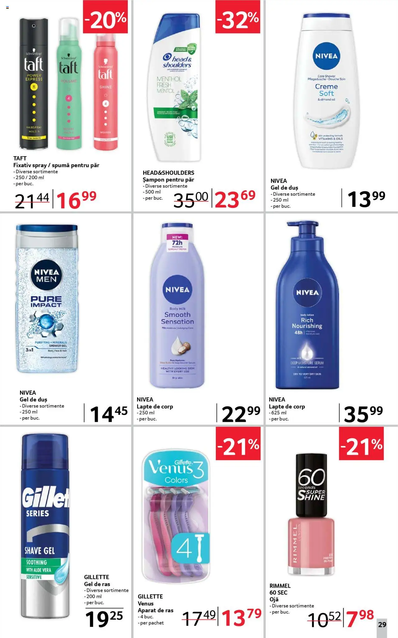 Catalog Selgros 27 Iunie - 9 Iulie 2025 | Pagina 29 | Produse: Aloe vera, Body, Șampon, Lapte