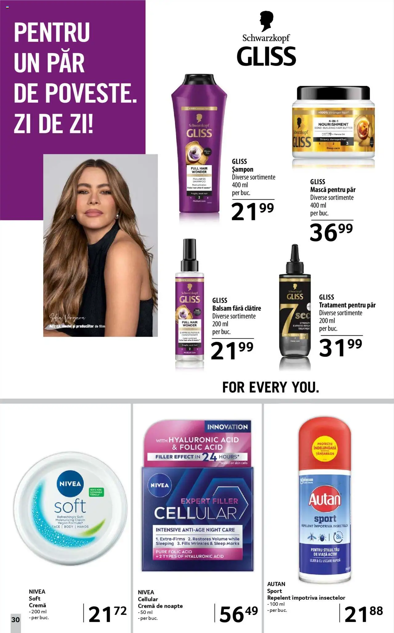 Catalog Selgros 27 Iunie - 9 Iulie 2025 | Pagina 30 | Produse: Tratament pentru păr, Body, Balsam, Cremă