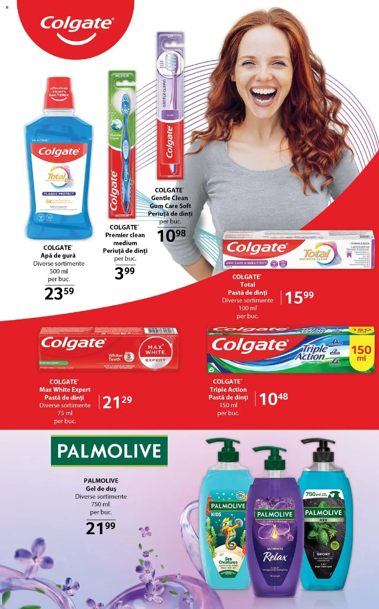 Catalog Selgros 27 Iunie - 9 Iulie 2025 | Pagina 31 | Produse: Duș, Pastă de dinți, Apă de gură, Apă