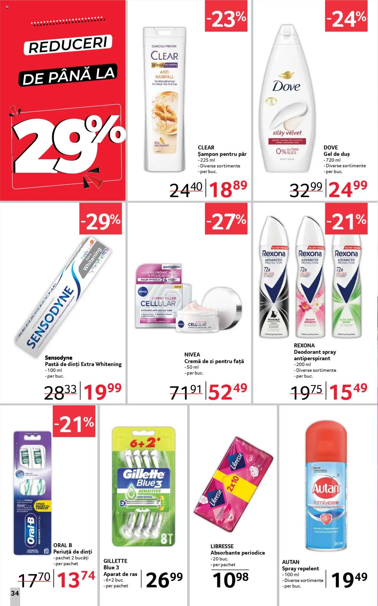 Catalog Selgros 27 Iunie - 9 Iulie 2025 | Pagina 34 | Produse: Aloe vera, Șampon, Cremă, Deodorant