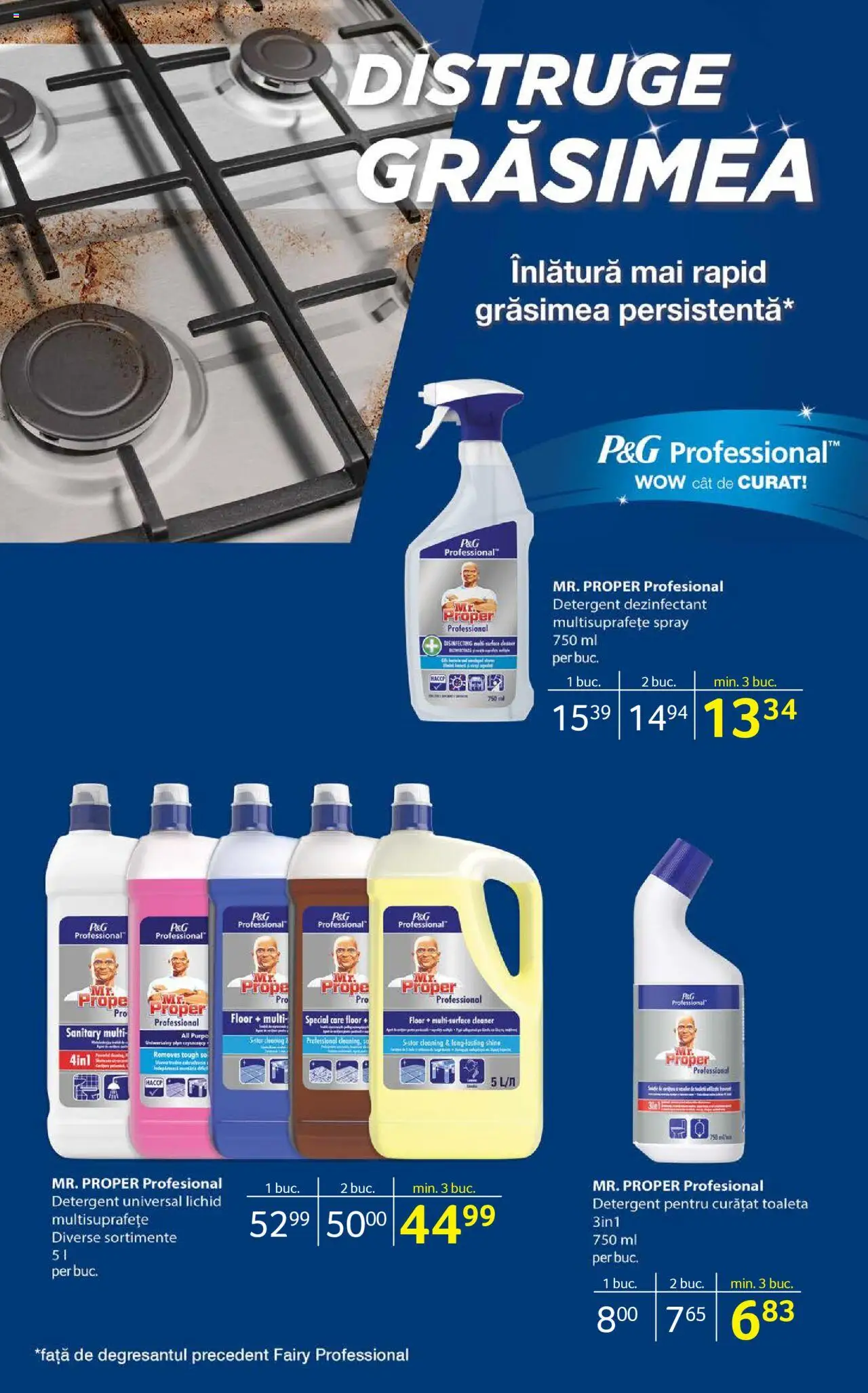 Catalog Selgros 27 Iunie - 9 Iulie 2025 | Pagina 39 | Produse: Toaletă, Detergent