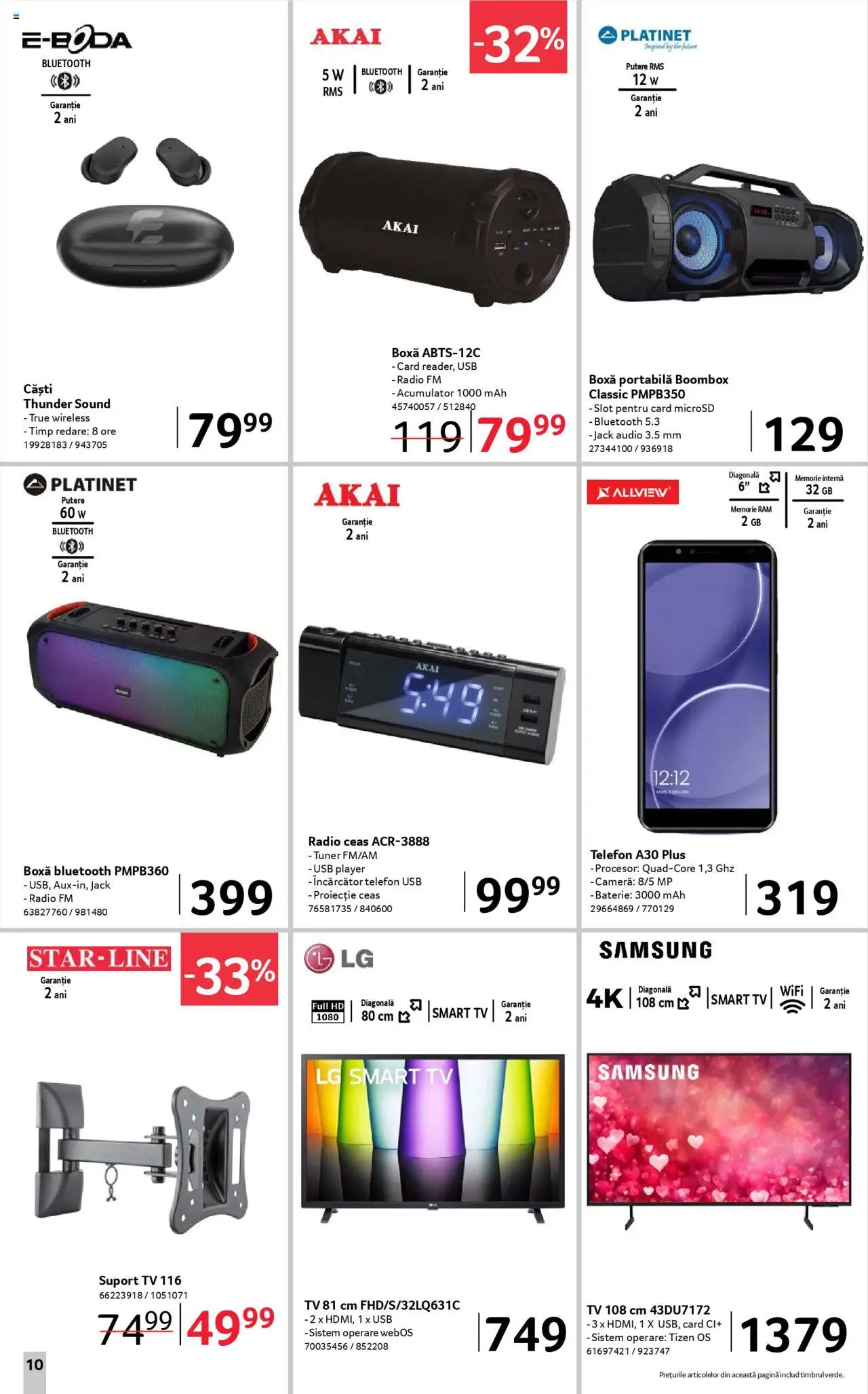 Catalog Selgros 27 Iunie - 9 Iulie 2025 | Pagina 10 | Produse: Încărcător, Căști, Cameră, Baterie