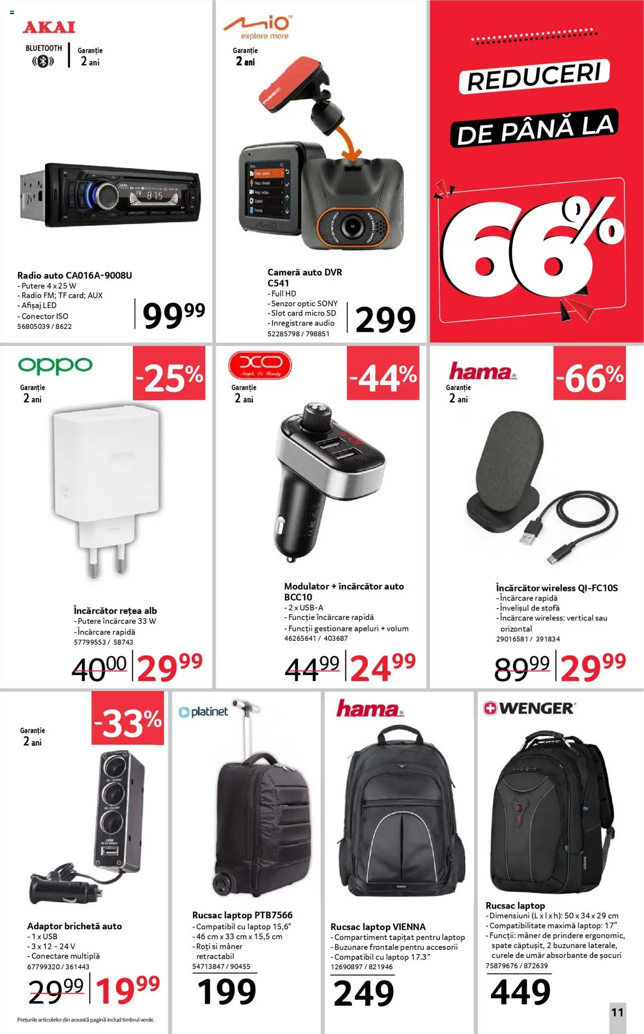 Catalog Selgros 27 Iunie - 9 Iulie 2025 | Pagina 11 | Produse: Cameră, Conector, Mâner, Rucsac