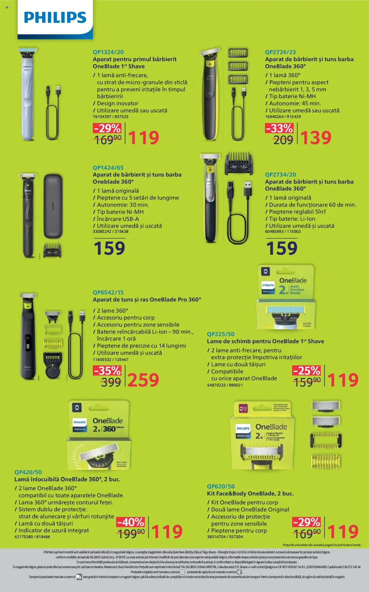 Catalog Selgros 27 Iunie - 9 Iulie 2025 | Pagina 22 | Produse: Enginar, Pieptene, Body, Baterie