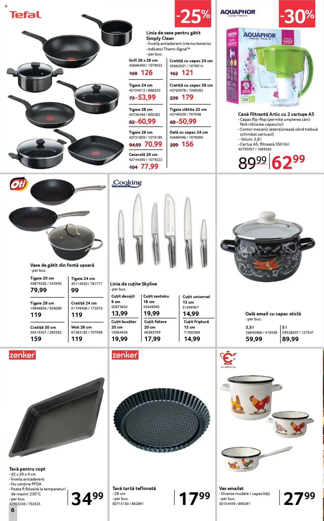 Catalog Selgros 27 Iunie - 9 Iulie 2025 | Pagina 6 | Produse: Tigaie, Grill, Cuțit, Clătite