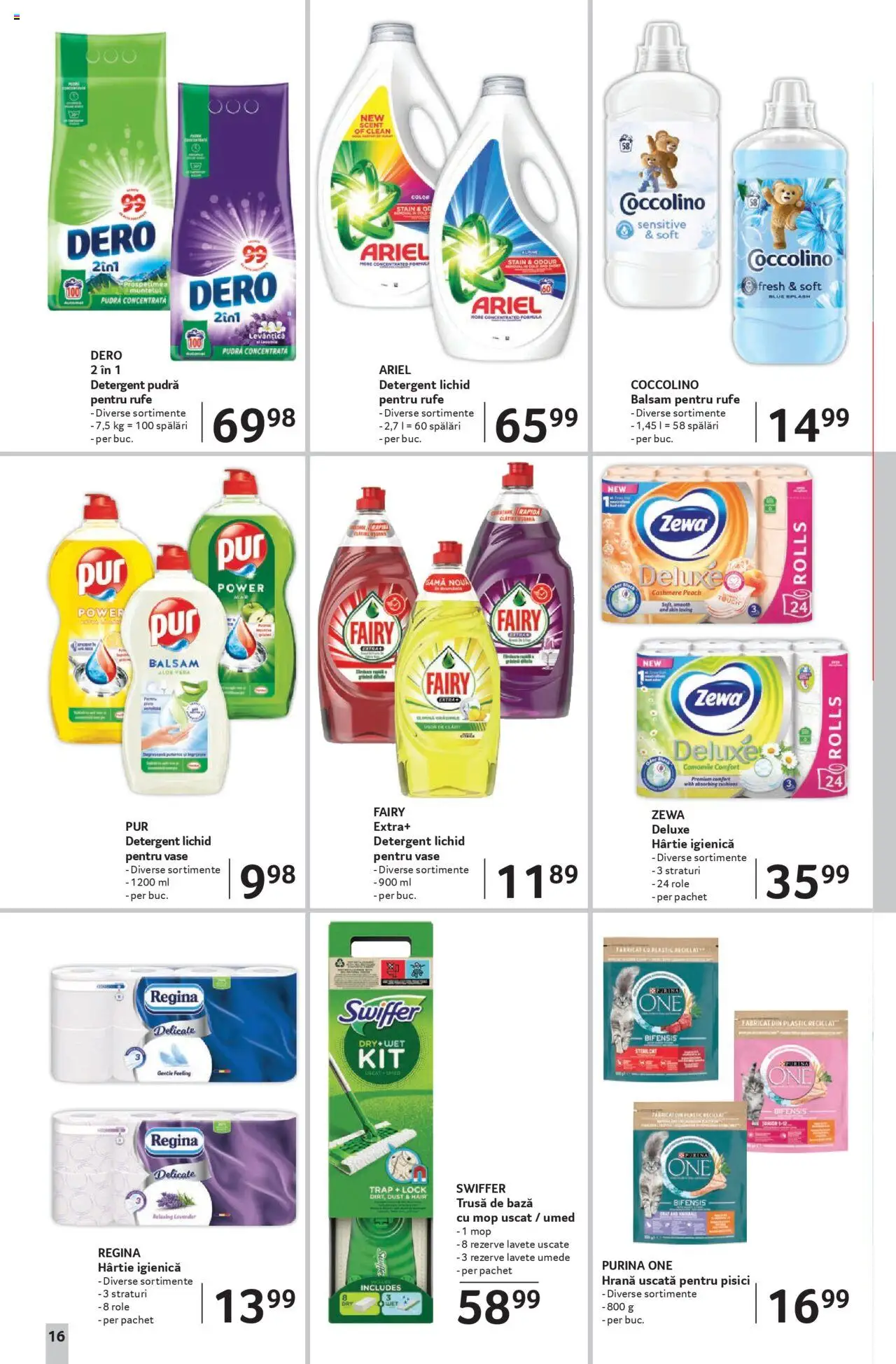 Catalog Selgros 27 Iunie - 9 Iulie 2025 | Pagina 16 | Produse: Aloe vera, Mop, Pudră, Yorgan