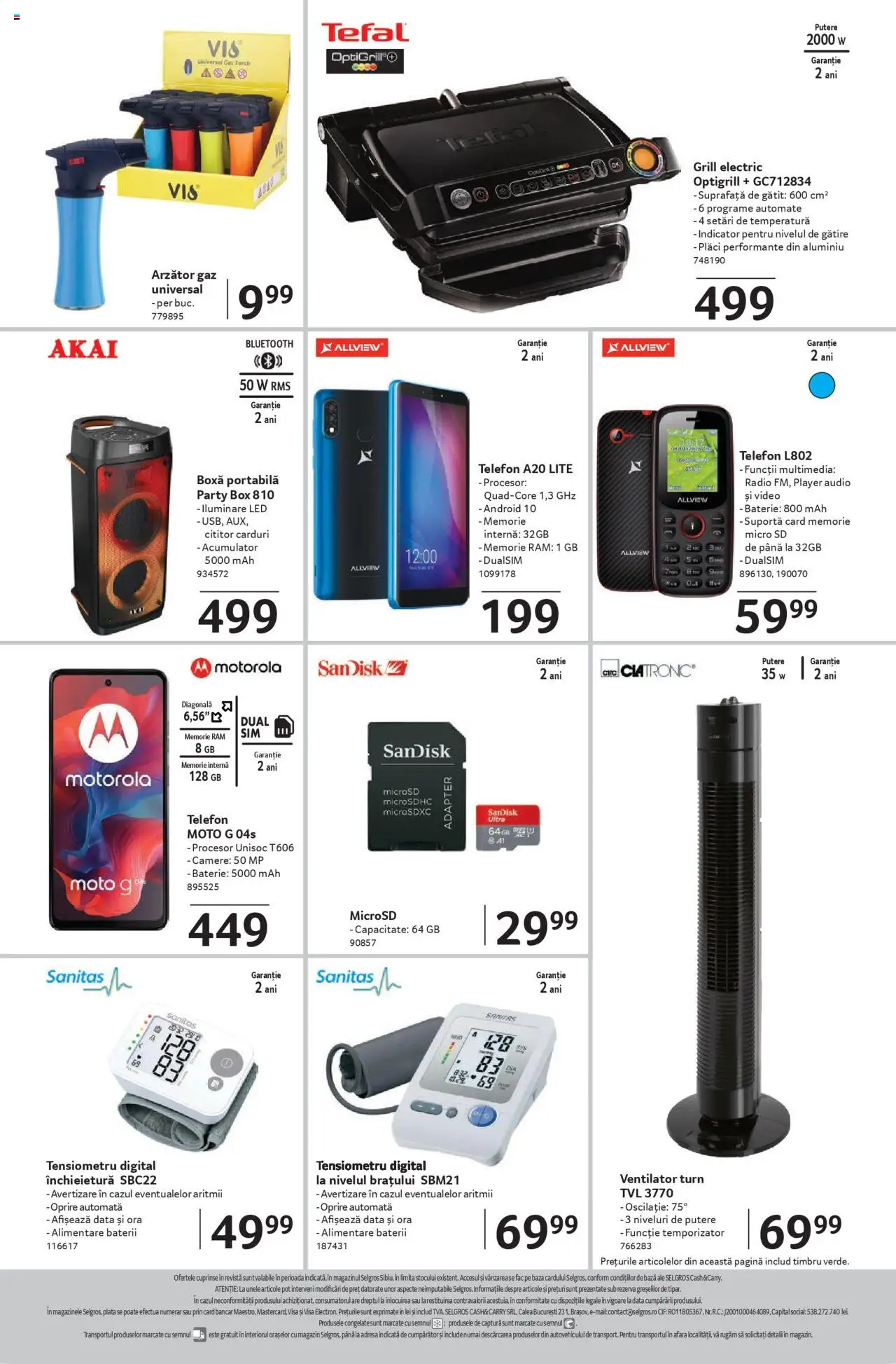 Catalog Selgros 27 Iunie - 9 Iulie 2025 | Pagina 24 | Produse: Video, Babak, Baterii, Boxă portabilă