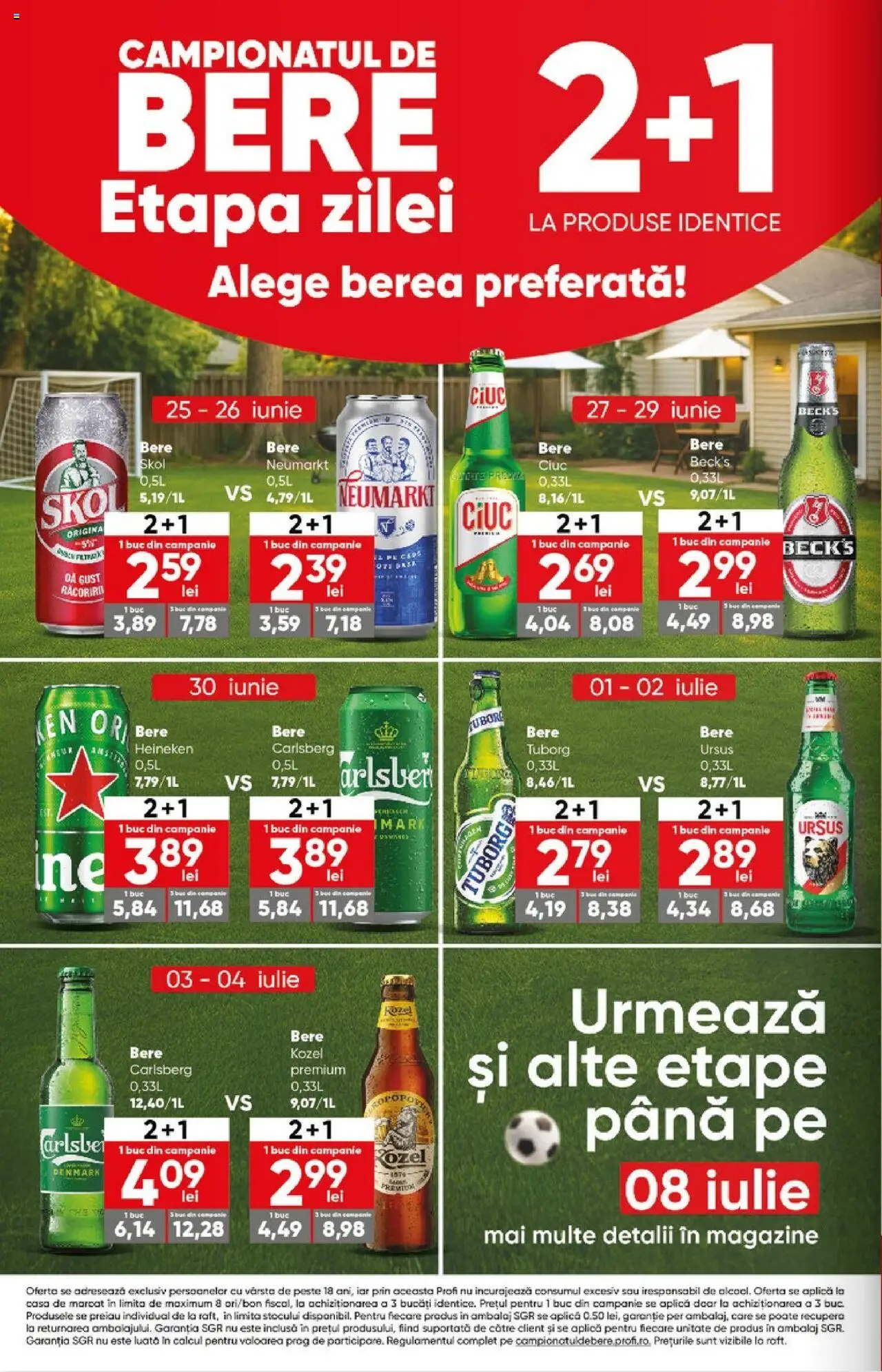 Catalog Profi 25 Iunie - 7 Iulie 2025 | Pagina 2 | Produse: Bere, Pește