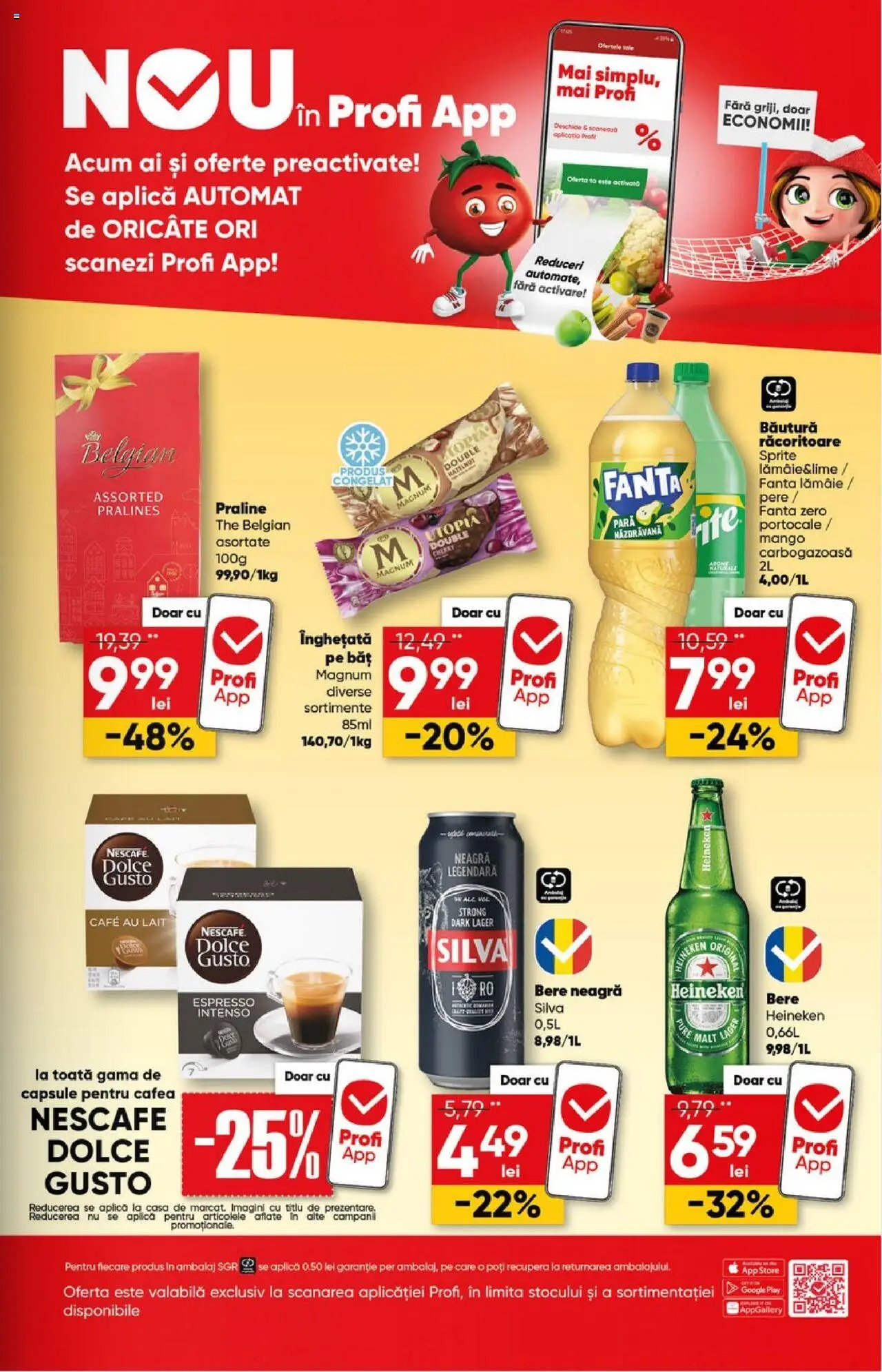 Catalog Profi 25 Iunie - 7 Iulie 2025 | Pagina 3 | Produse: Pară, Praline, Portocale, Lămâie