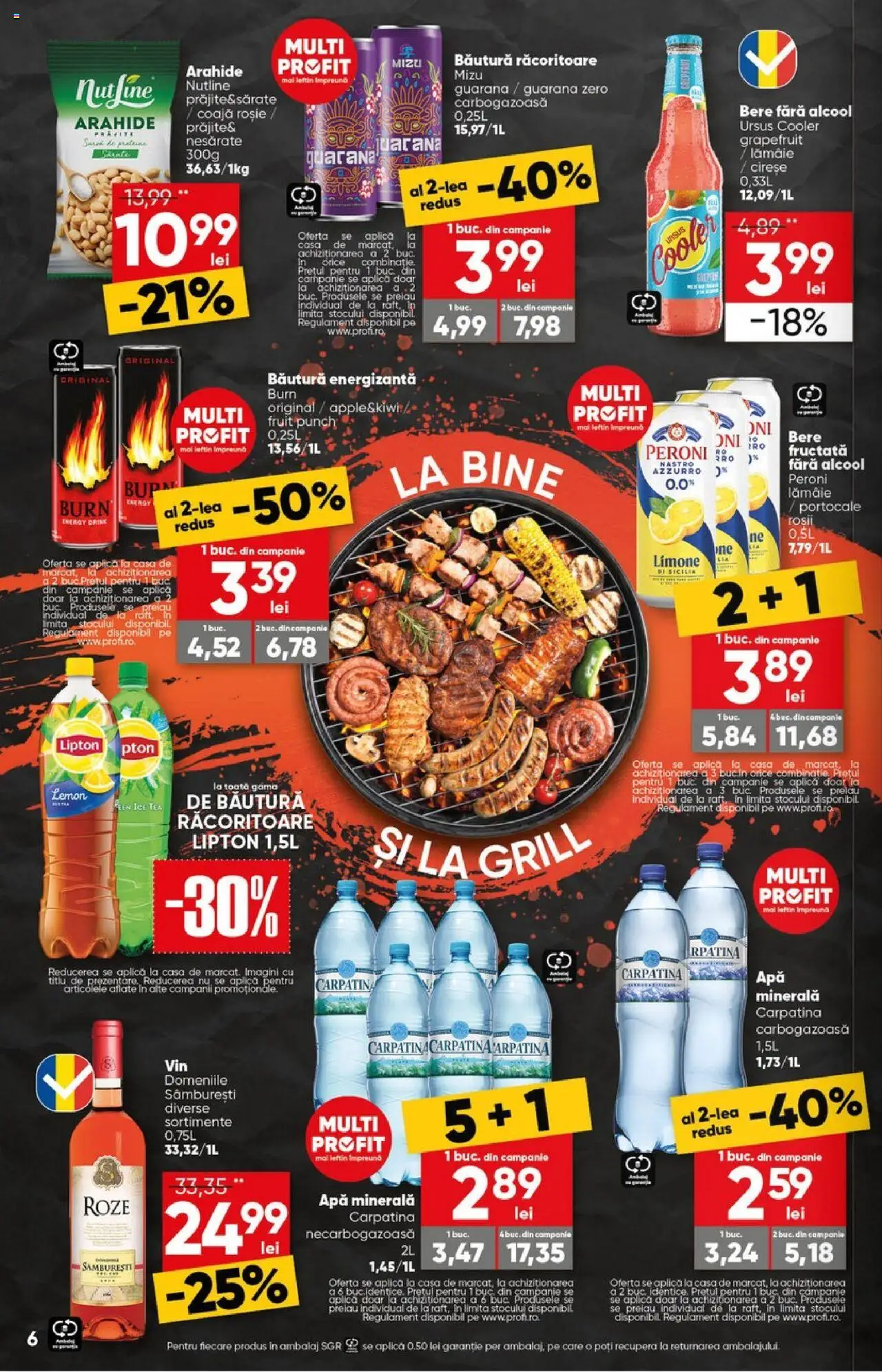 Catalog Profi 25 Iunie - 7 Iulie 2025 | Pagina 6 | Produse: Grill, Portocale, Apă, Lămâie
