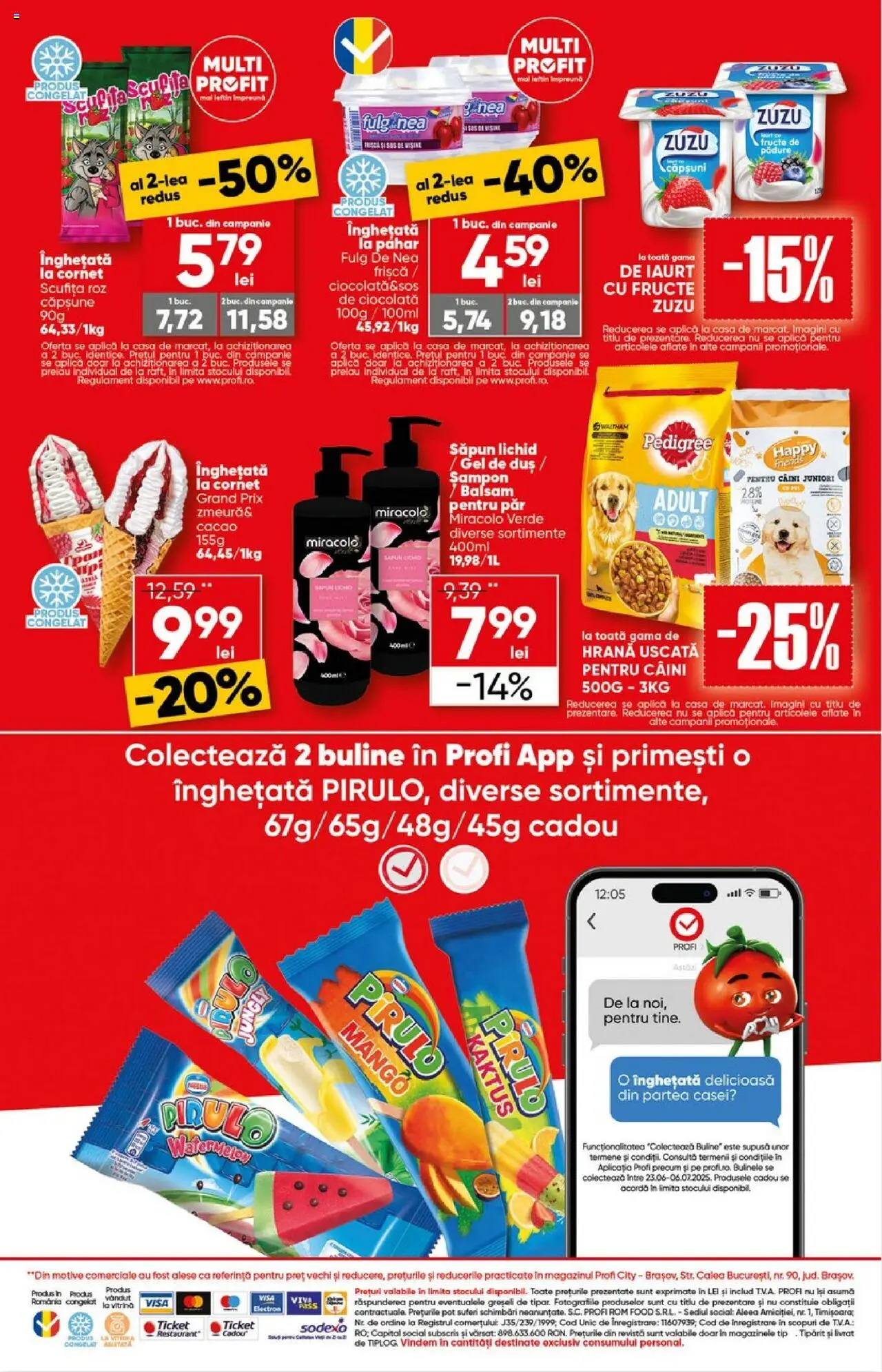 Catalog Profi 25 Iunie - 7 Iulie 2025 | Pagina 8 | Produse: Duș, Gel de duș, Rom, Sos