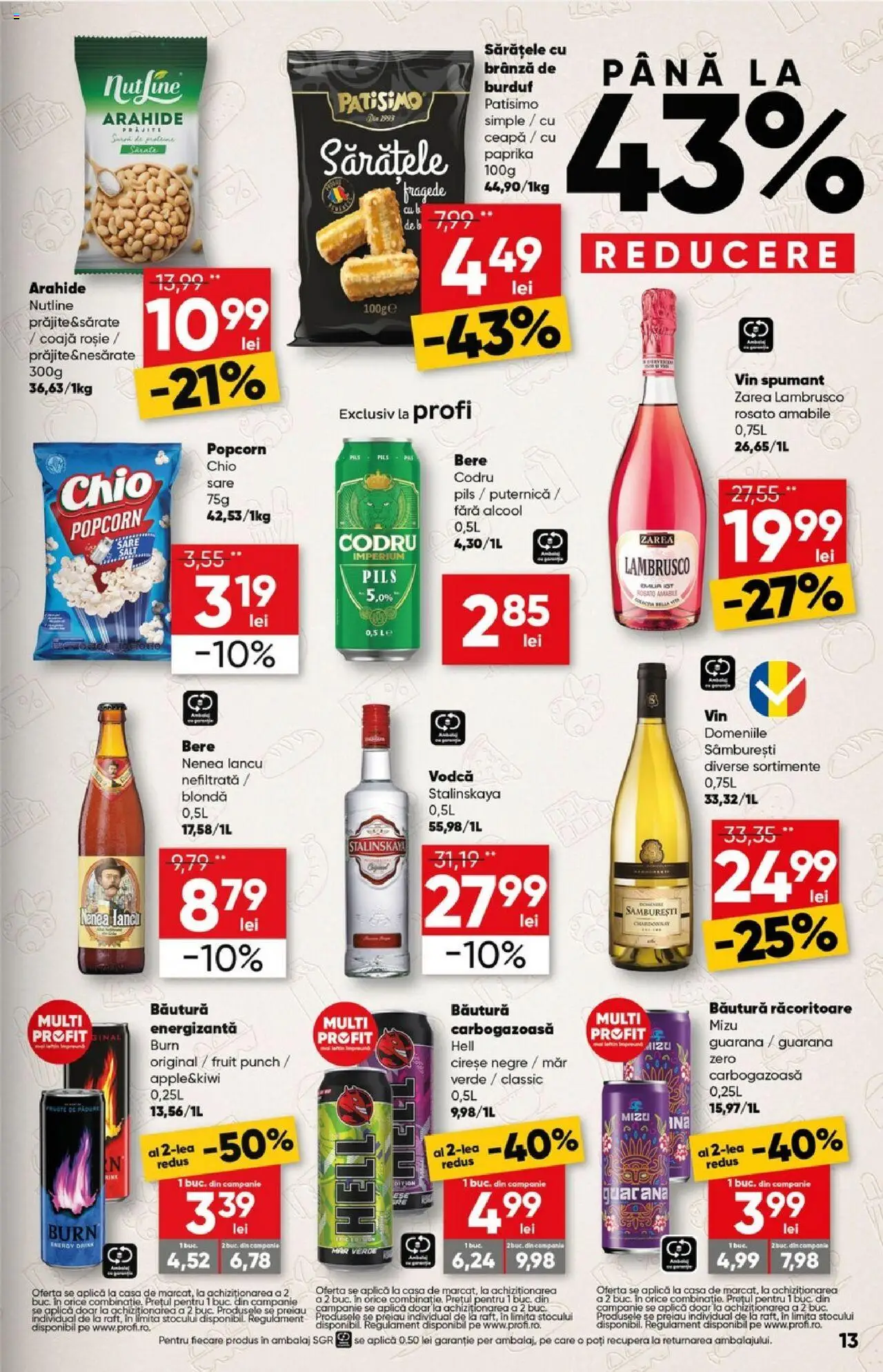 Catalog Profi 25 Iunie - 7 Iulie 2025 | Pagina 13 | Produse: Su ısıtıcı, Brânză, Bere, Cireșe