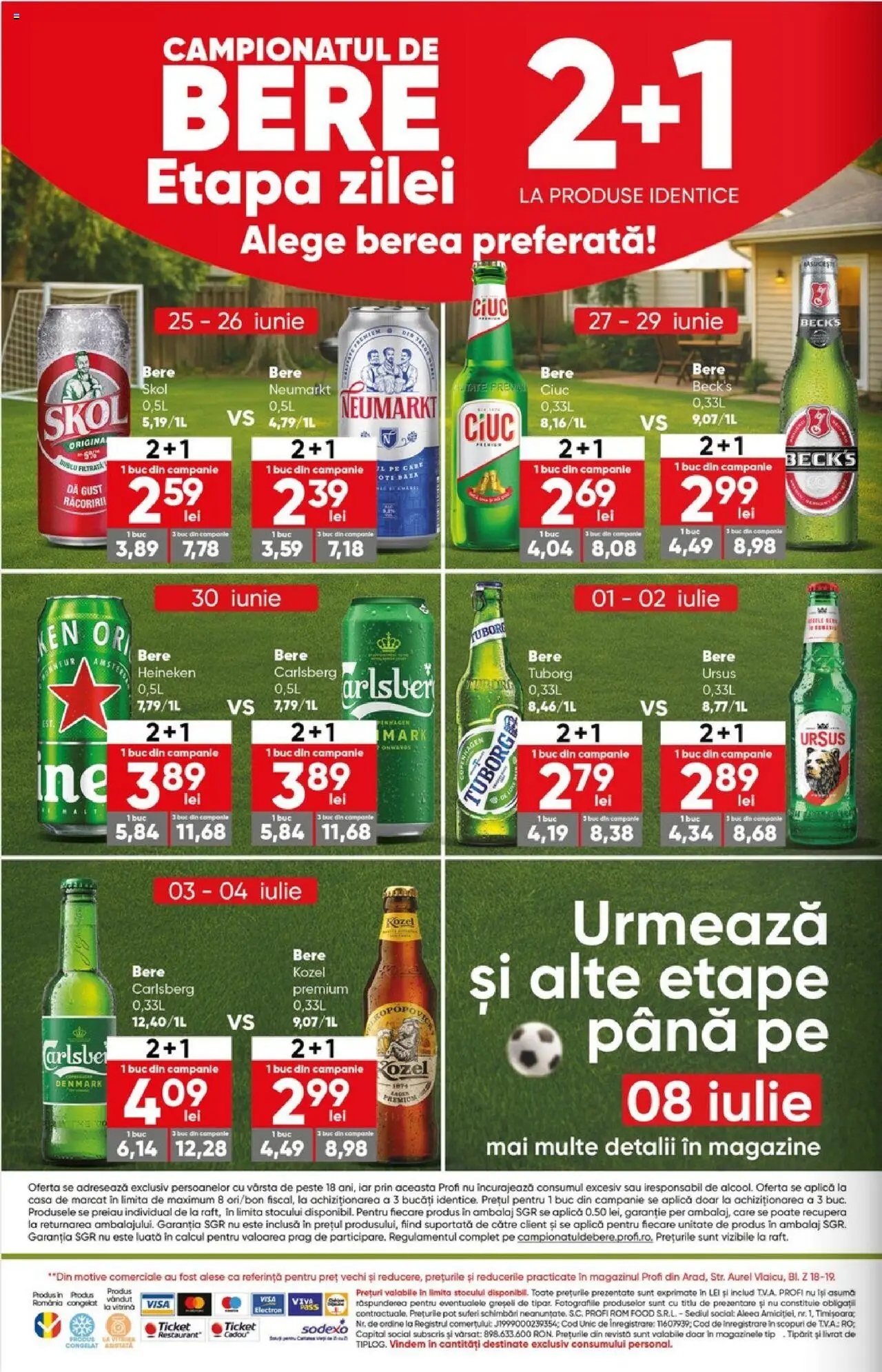 Catalog Profi 25 Iunie - 7 Iulie 2025 | Pagina 16 | Produse: Vitrină, Bere, Rom, Pește
