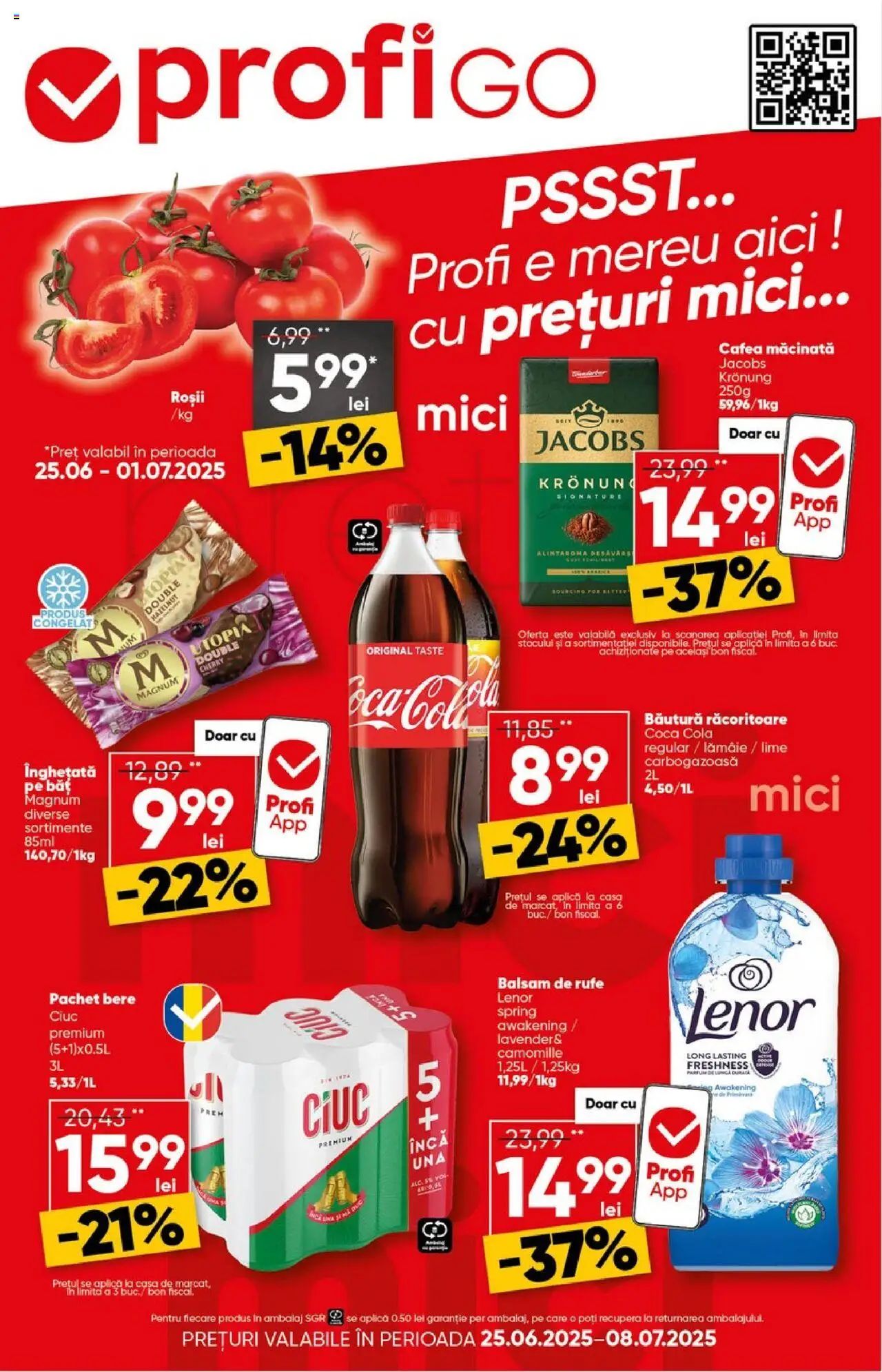 Catalog Profi 25 Iunie - 7 Iulie 2025 | Pagina 1 | Produse: Mici, Köpek çiti, Balsam de rufe, Lămâie