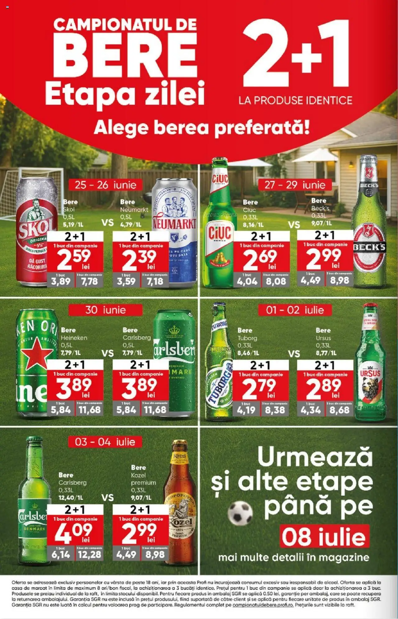 Catalog Profi 25 Iunie - 7 Iulie 2025 | Pagina 2 | Produse: Bere, Pește