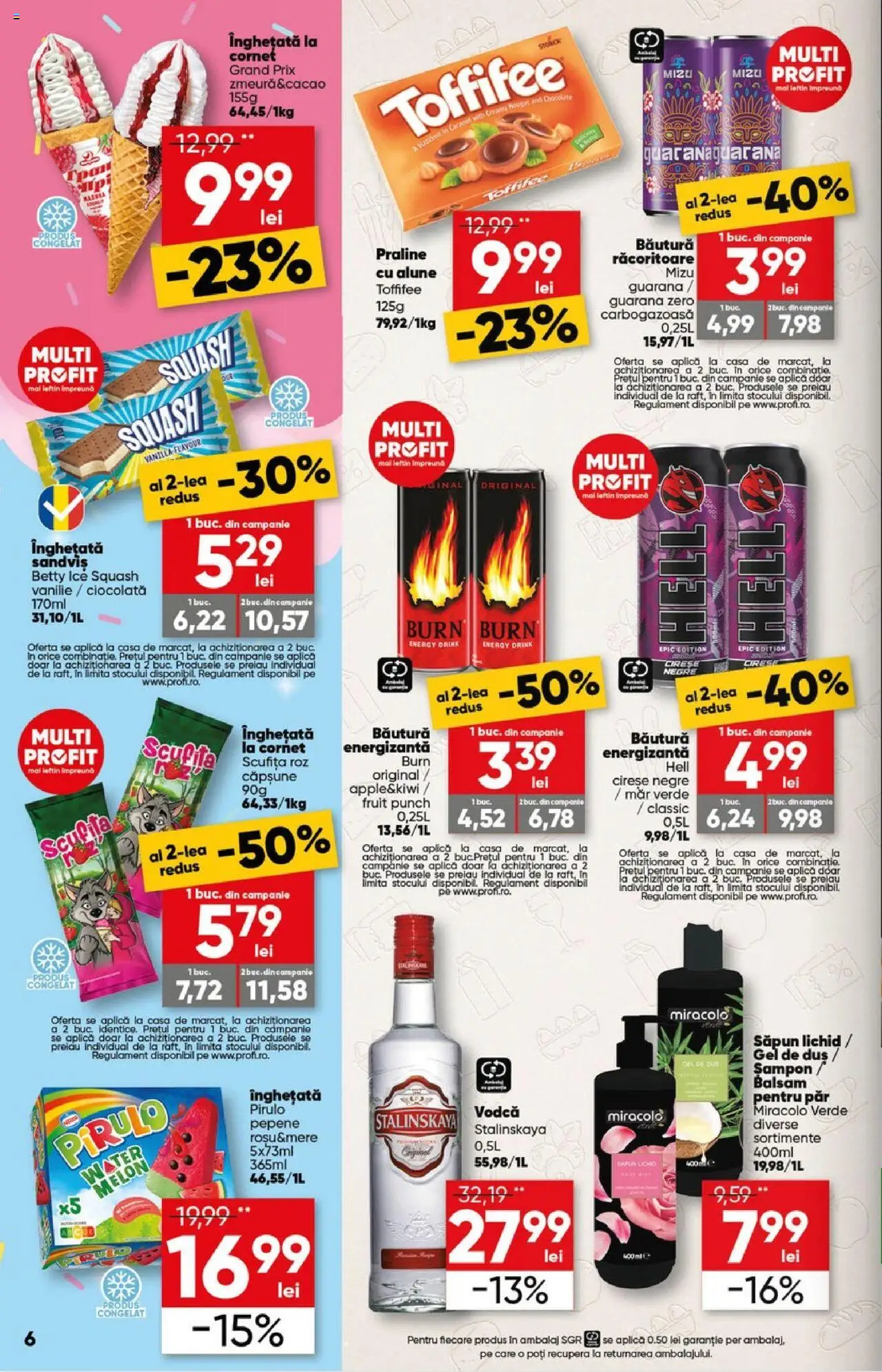 Catalog Profi 25 Iunie - 7 Iulie 2025 | Pagina 6 | Produse: Zmeură, Duș, Șampon, Gel de duș