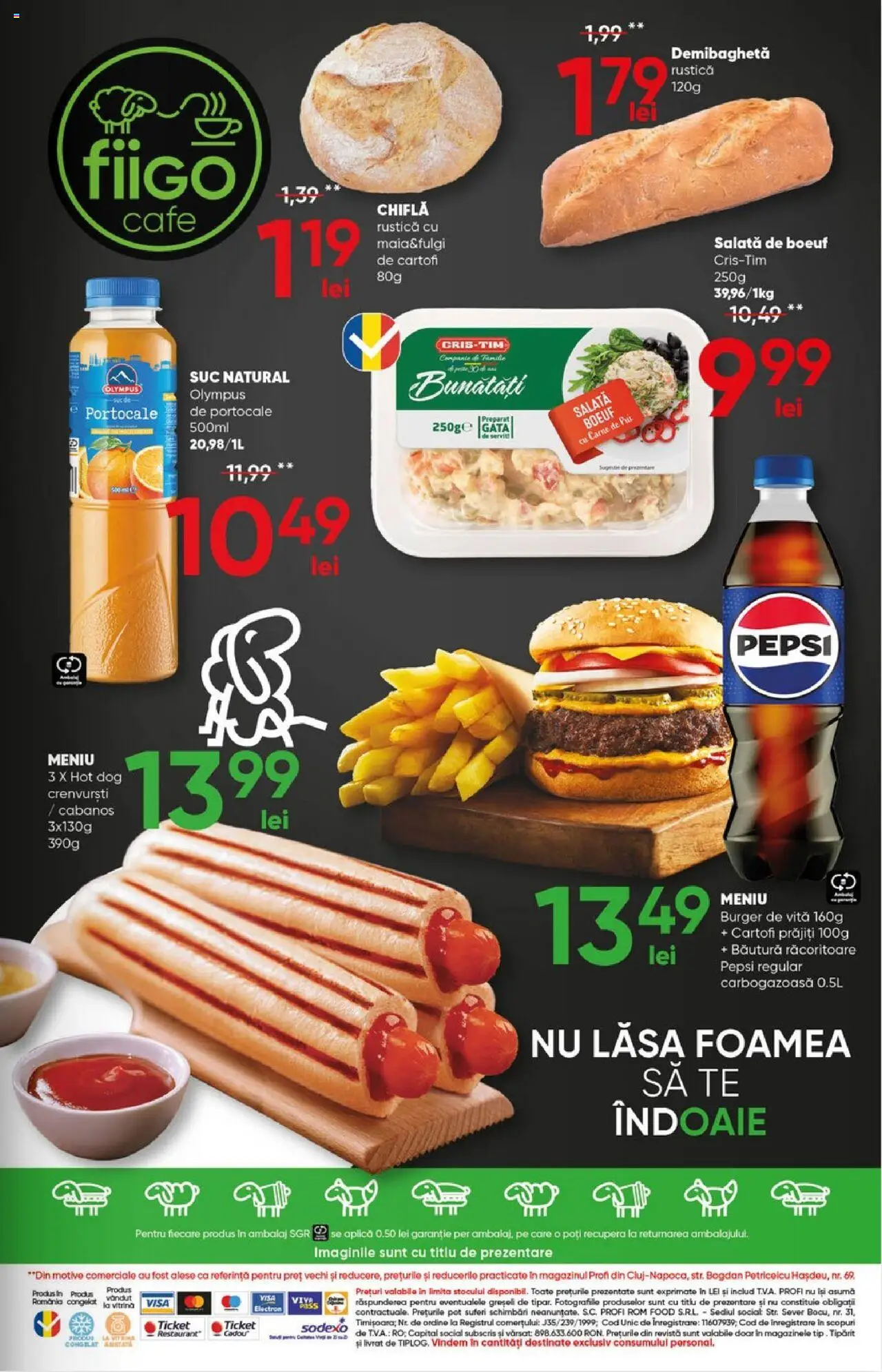 Catalog Profi 25 Iunie - 7 Iulie 2025 | Pagina 7 | Produse: Vitrină, Crenvurști, Suc, Portocale
