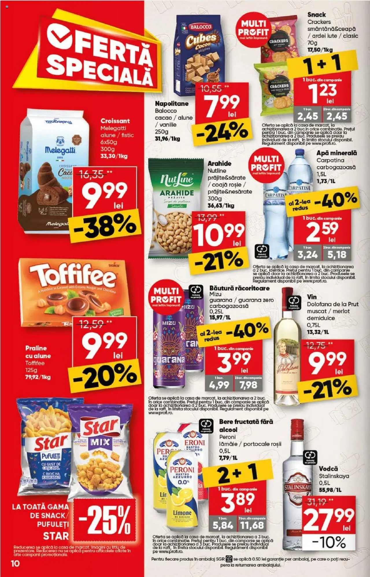 Catalog Profi 25 Iunie - 7 Iulie 2025 | Pagina 10 | Produse: Ödül oyuncağı, Alune, Bere, Roșii