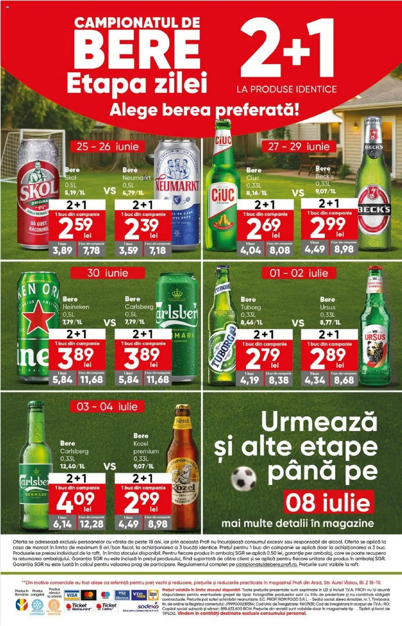 Catalog Profi 25 Iunie - 7 Iulie 2025 | Pagina 16 | Produse: Vitrină, Bere, Rom, Pește