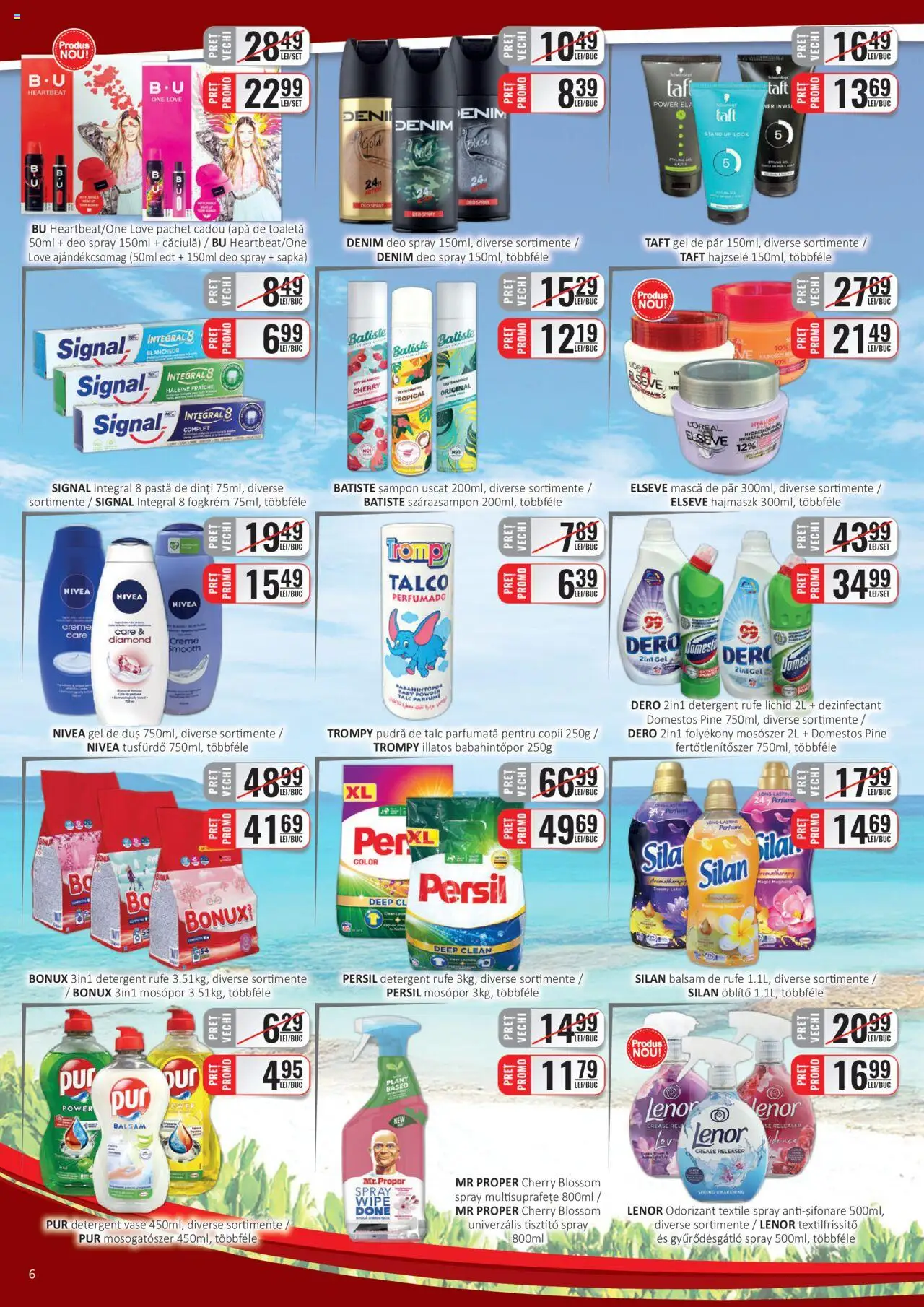 Catalog CBA 1 - 14 Iulie 2025 | Pagina 6 | Produse: Toaletă, Șampon, Pastă de dinți, Șampon uscat