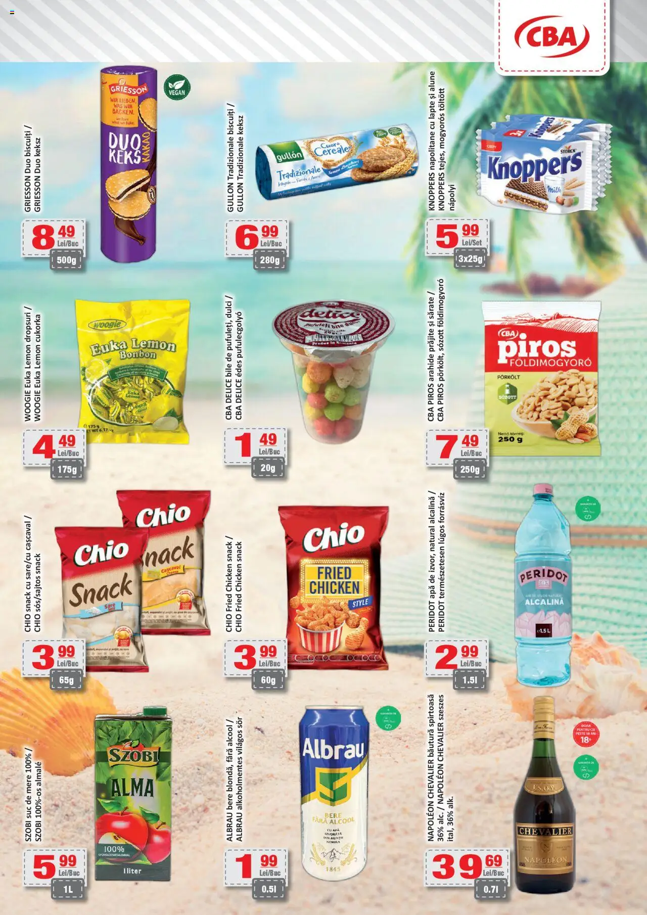 Catalog CBA 10 - 22 Iulie 2025 | Pagina 8 | Produse: Cașcaval, Napolitane, Alune, Apă