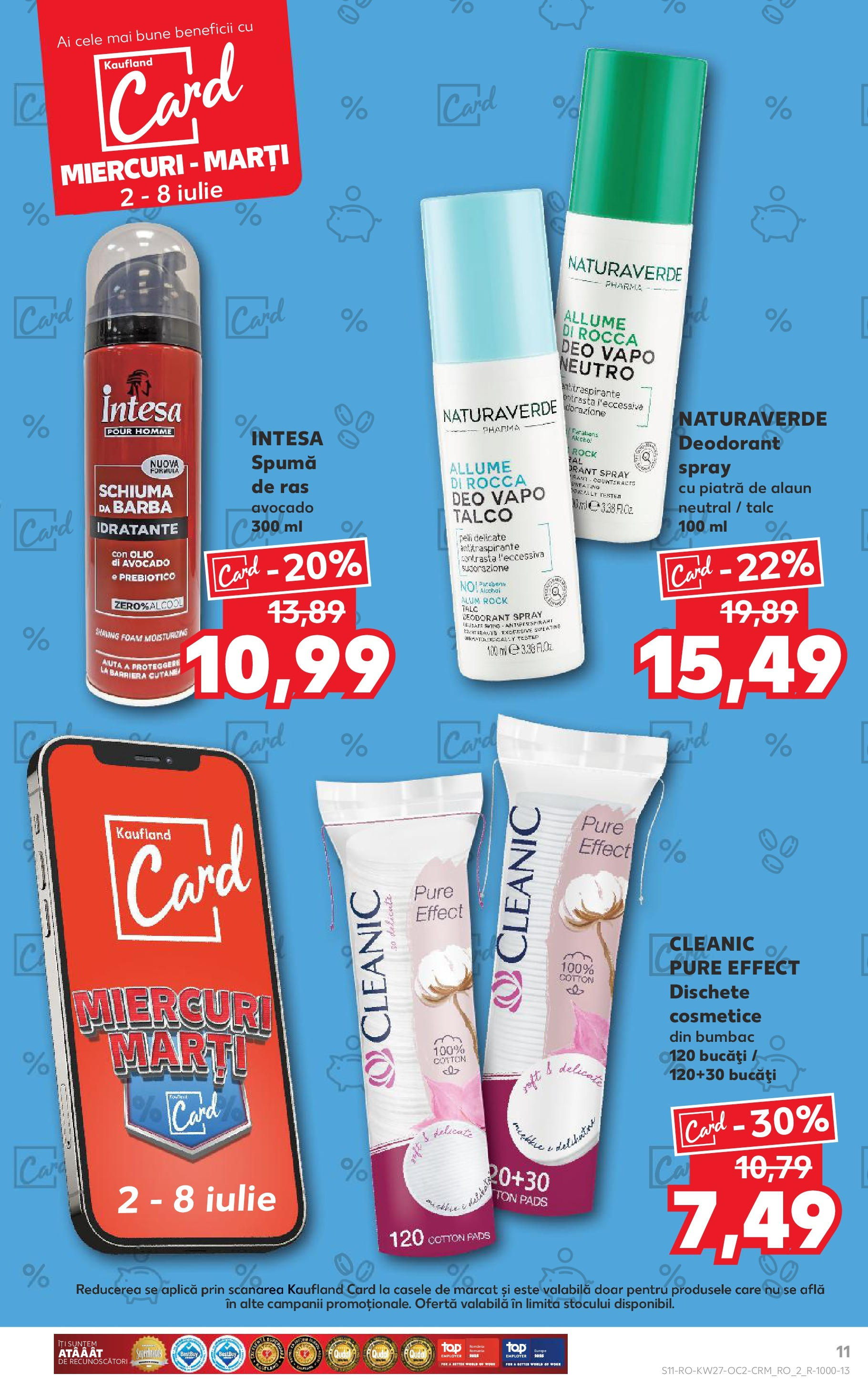 Catalog Kaufland 2 - 7 Iulie 2025 | Pagina 11 | Produse: Deodorant, Avocado