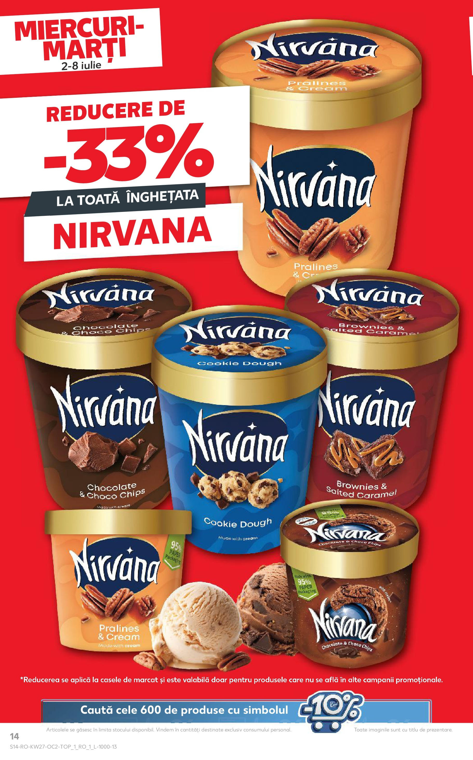 Catalog Kaufland 2 - 7 Iulie 2025 | Pagina 14 | Produse: Înghețată