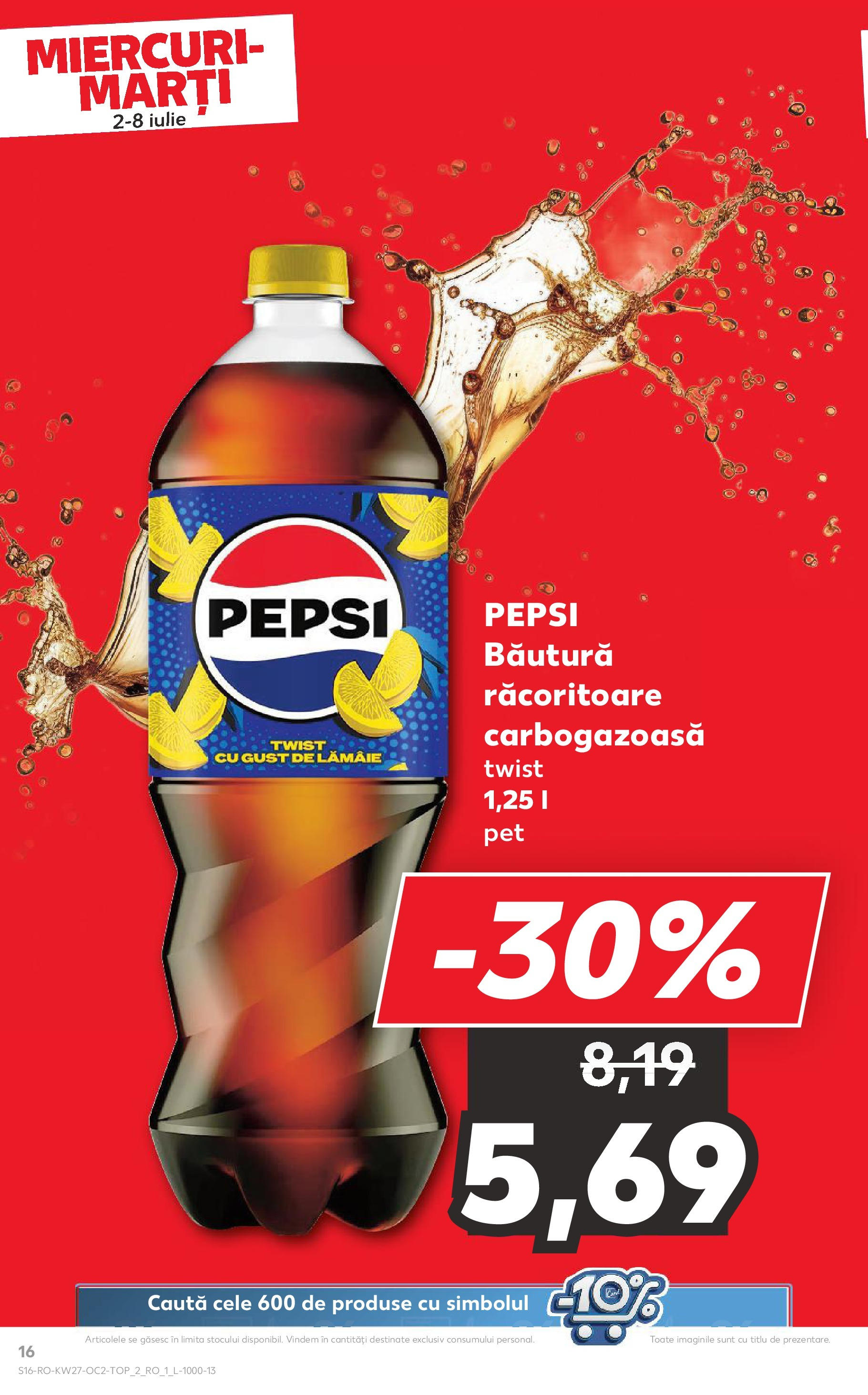 Catalog Kaufland 2 - 7 Iulie 2025 | Pagina 16 | Produse: Lămâie