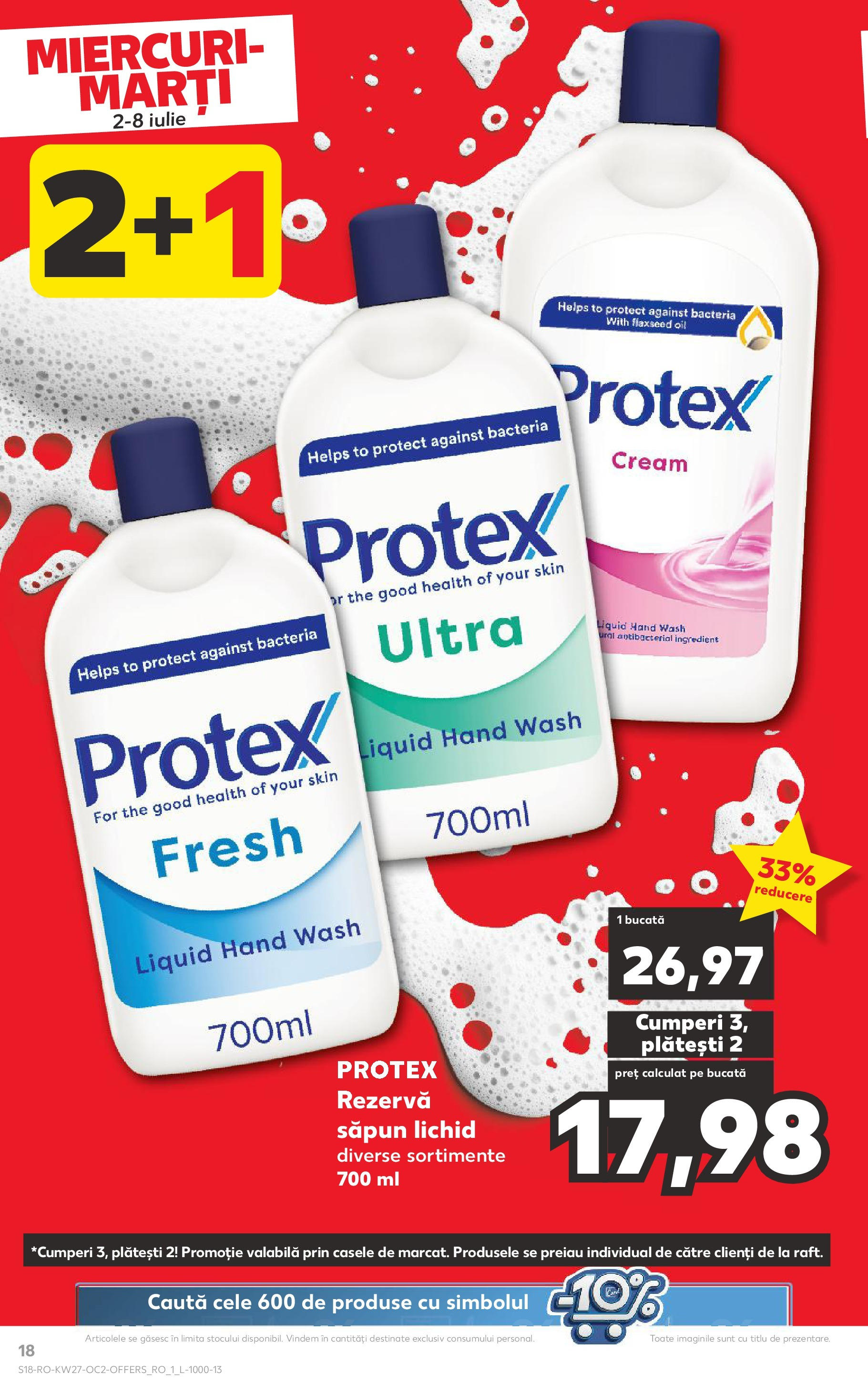 Catalog Kaufland 2 - 7 Iulie 2025 | Pagina 18 | Produse: Săpun, Săpun lichid
