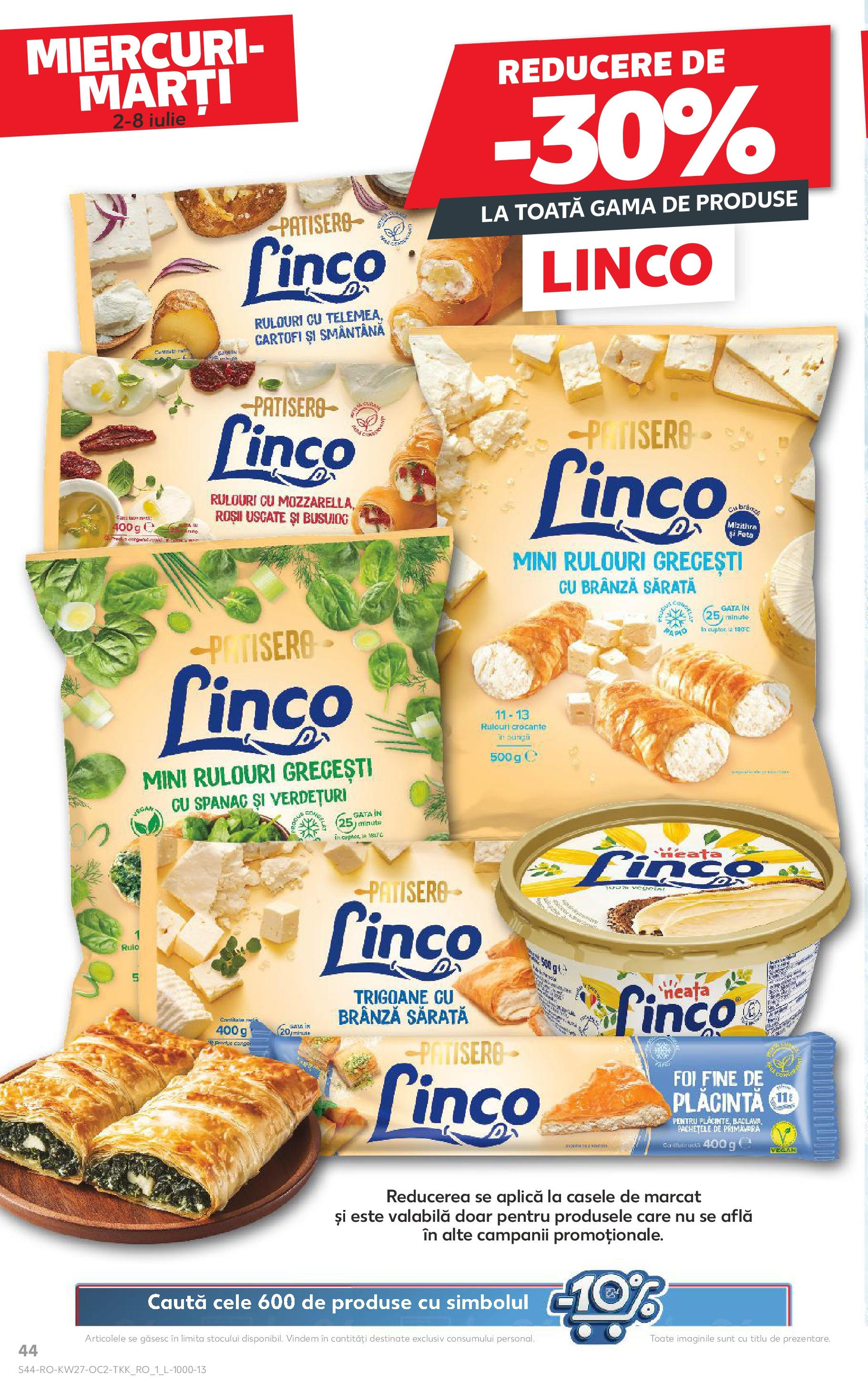 Catalog Kaufland 2 - 7 Iulie 2025 | Pagina 44 | Produse: Önlük, Mozzarella, Brânză, Smântână