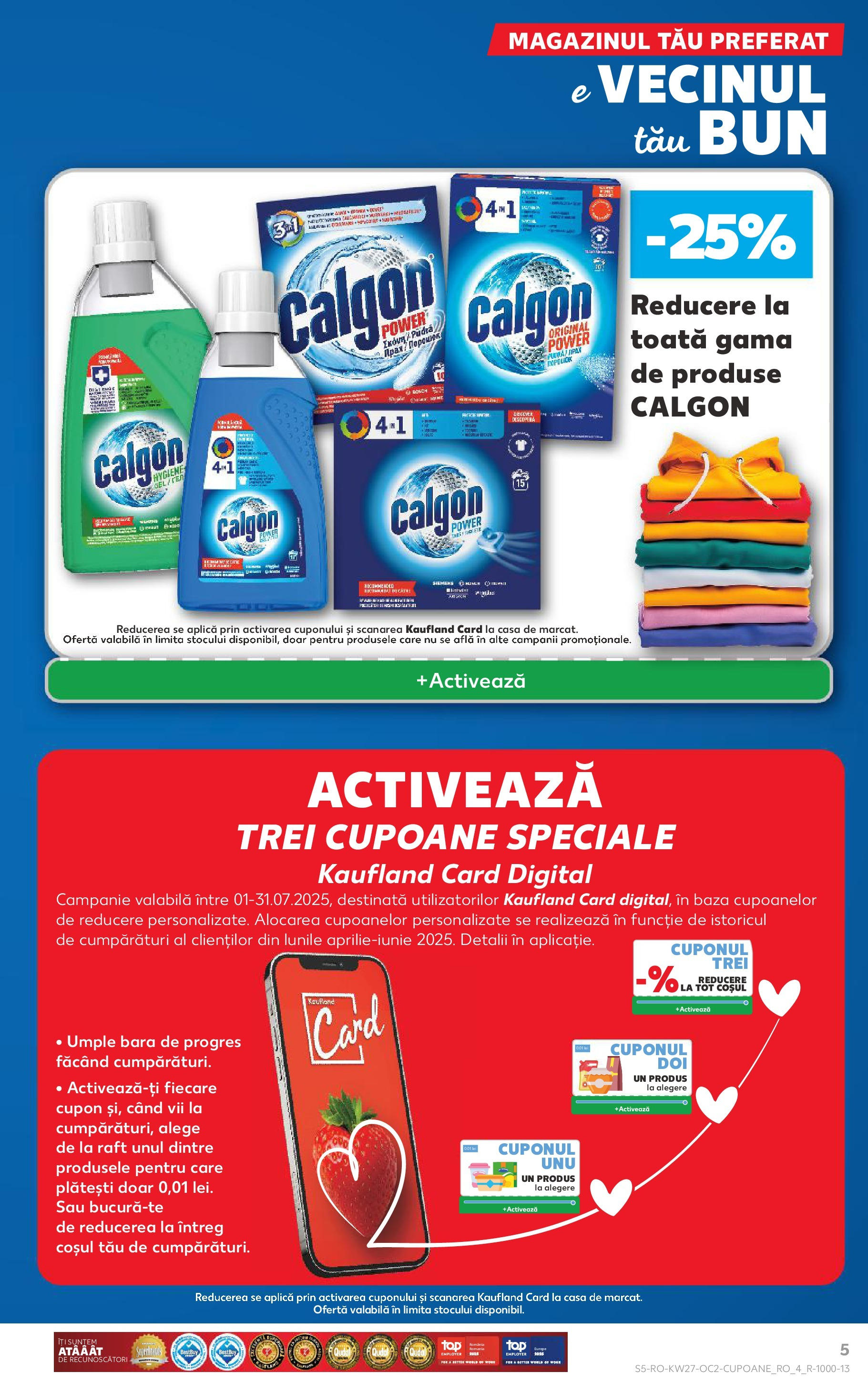 Catalog Kaufland 2 - 7 Iulie 2025 | Pagina 5 | Produse: Raft