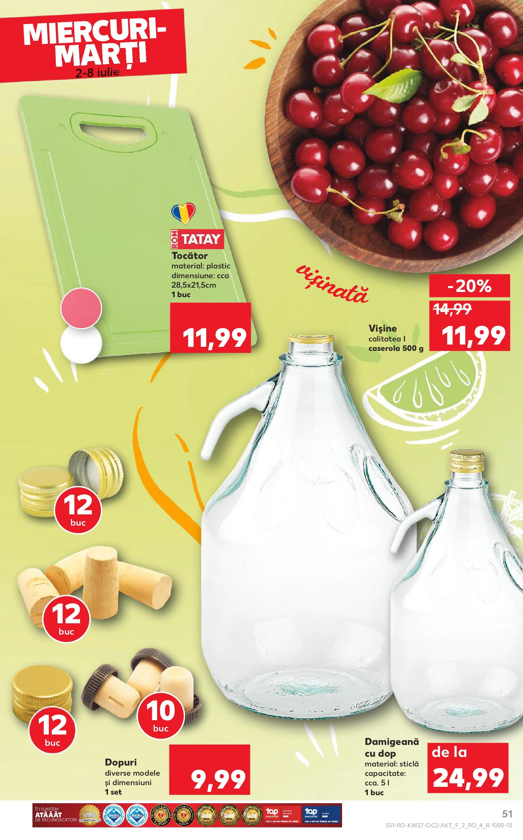 Catalog Kaufland 2 - 7 Iulie 2025 | Pagina 51 | Produse: Tocător