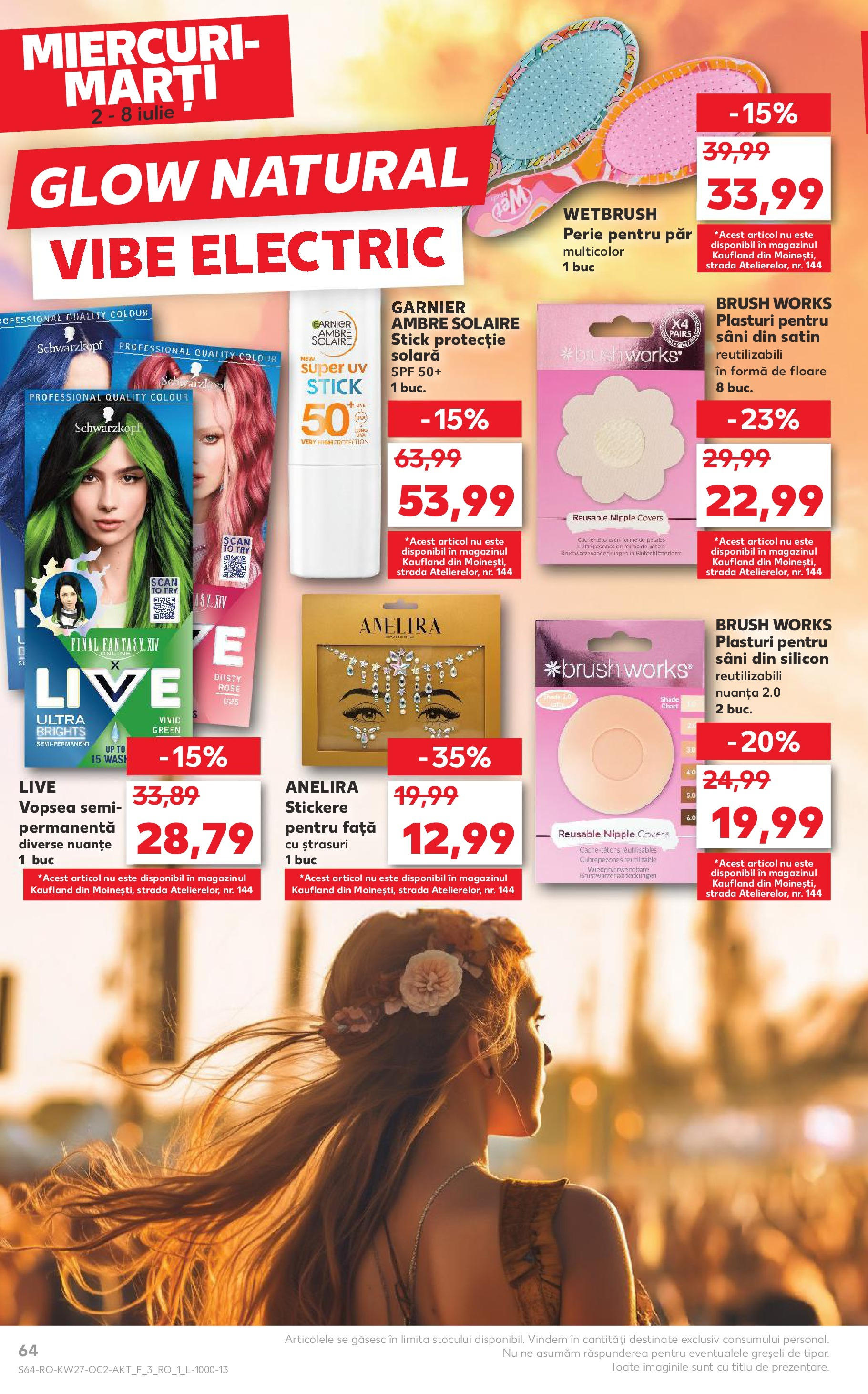 Catalog Kaufland 2 - 7 Iulie 2025 | Pagina 64 | Produse: Plasturi, Vopsea, Perie