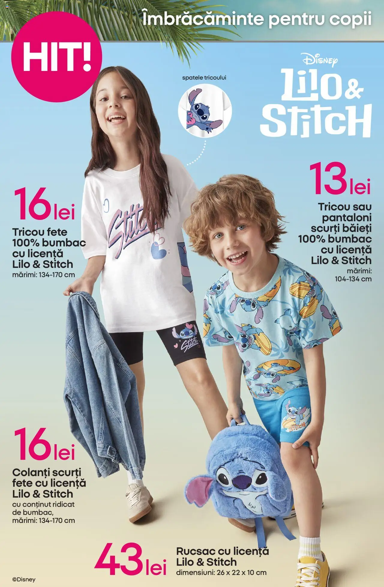 Catalog Pepco 3 - 15 Iulie 2025 | Pagina 2 | Produse: Tricou, Pantaloni, Colanți, Rucsac