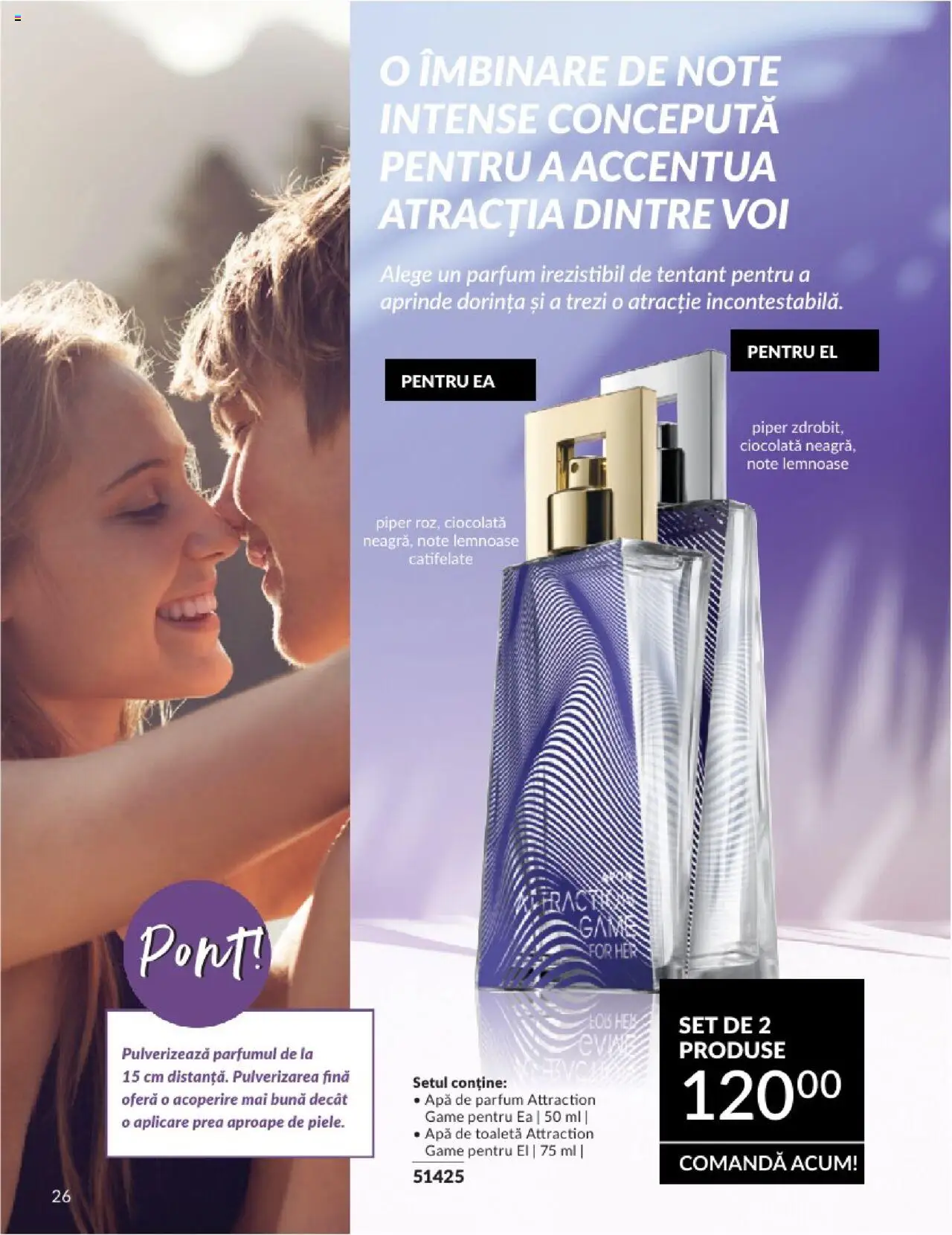 Catalog Avon 1 - 30 Iulie 2025 | Pagina 26 | Produse: Toaletă, Parfum, Apă de toaletă, Apă