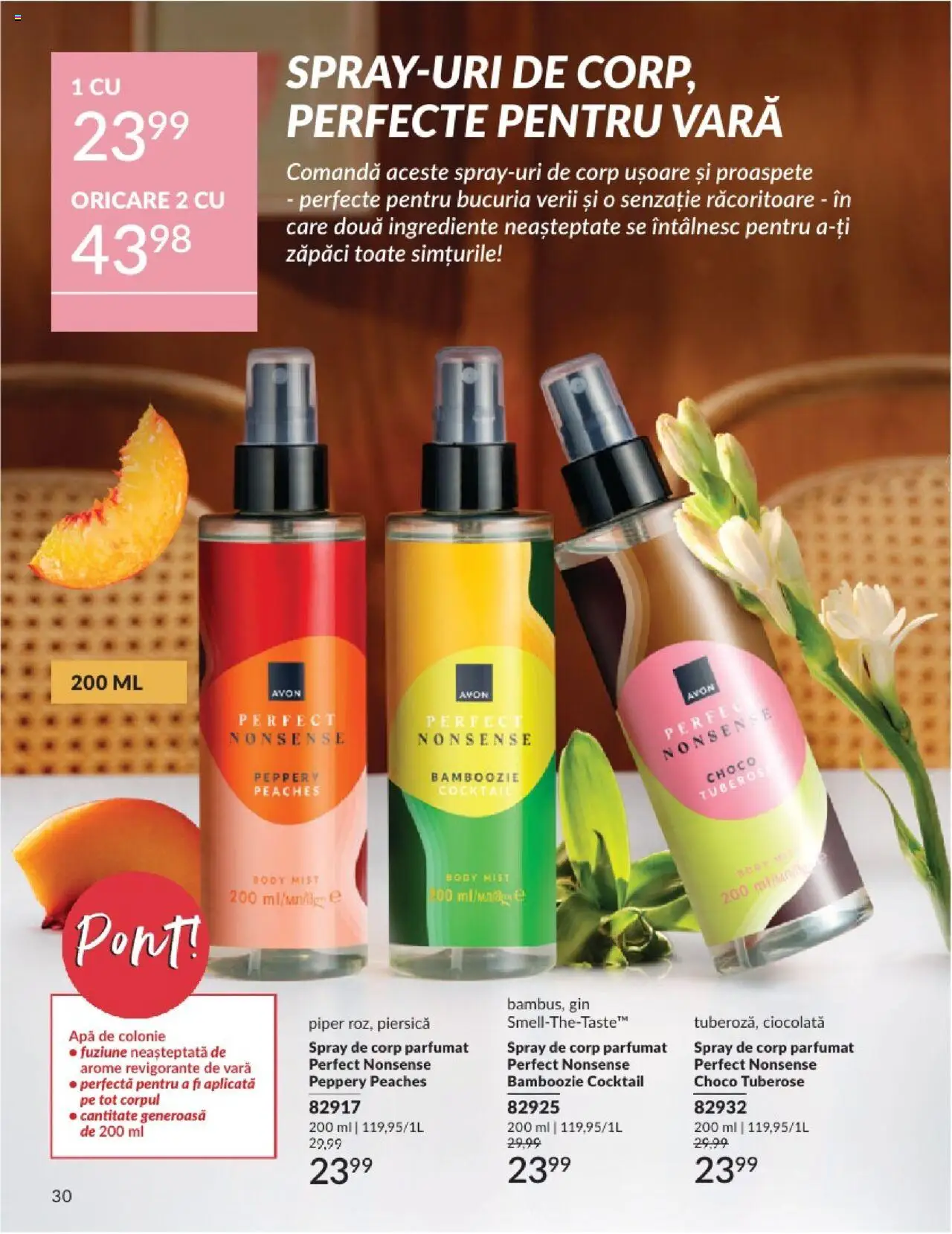 Catalog Avon 1 - 30 Iulie 2025 | Pagina 30 | Produse: Cocktail, Gin, Piper