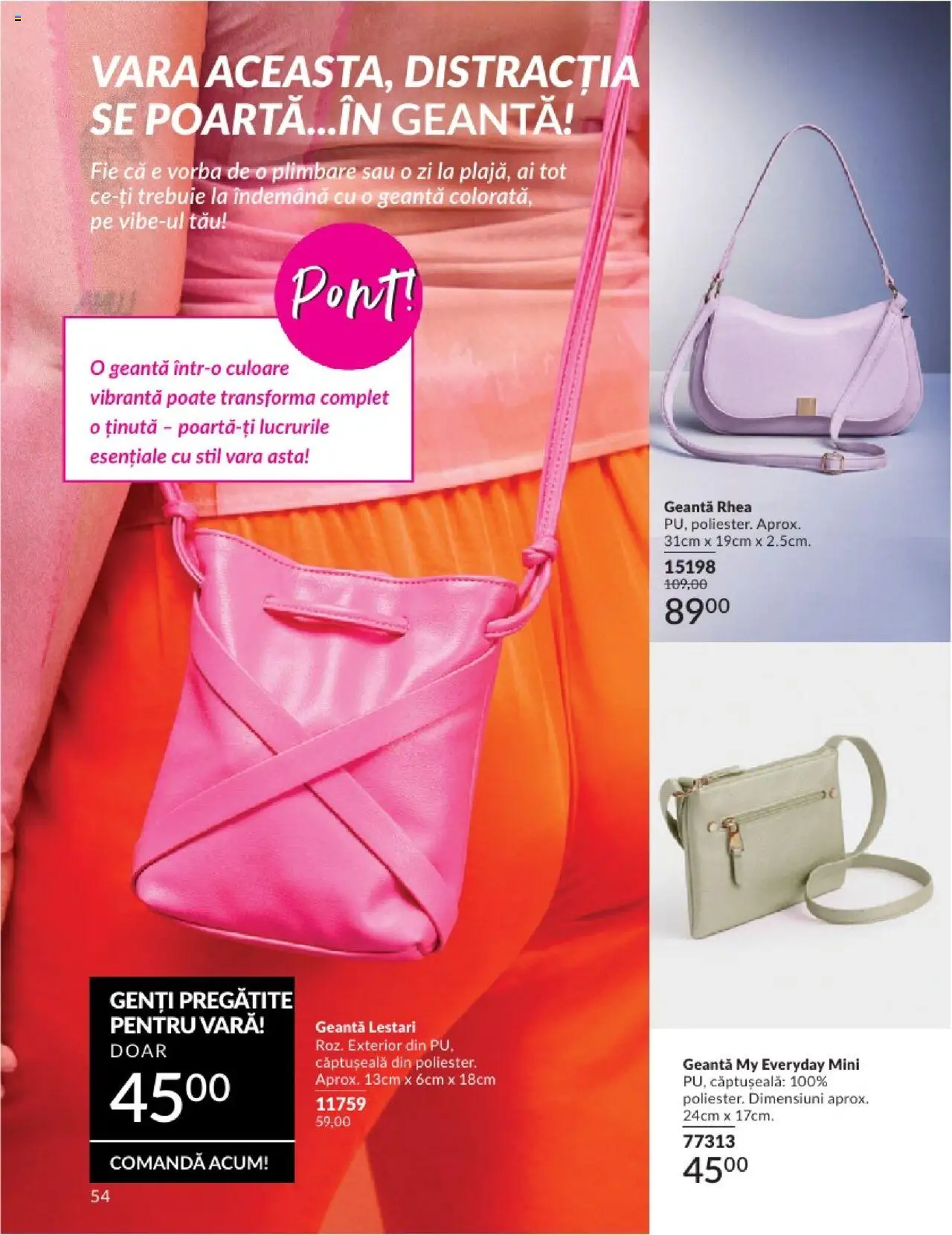 Catalog Avon 1 - 30 Iulie 2025 | Pagina 54 | Produse: Geantă