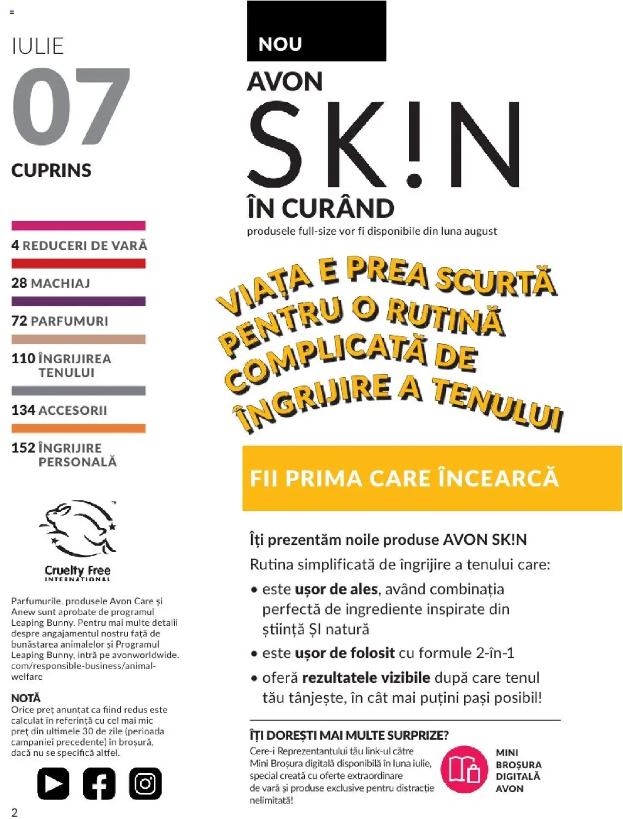 Catalog Avon 1 - 30 Iulie 2025 | Pagina 2