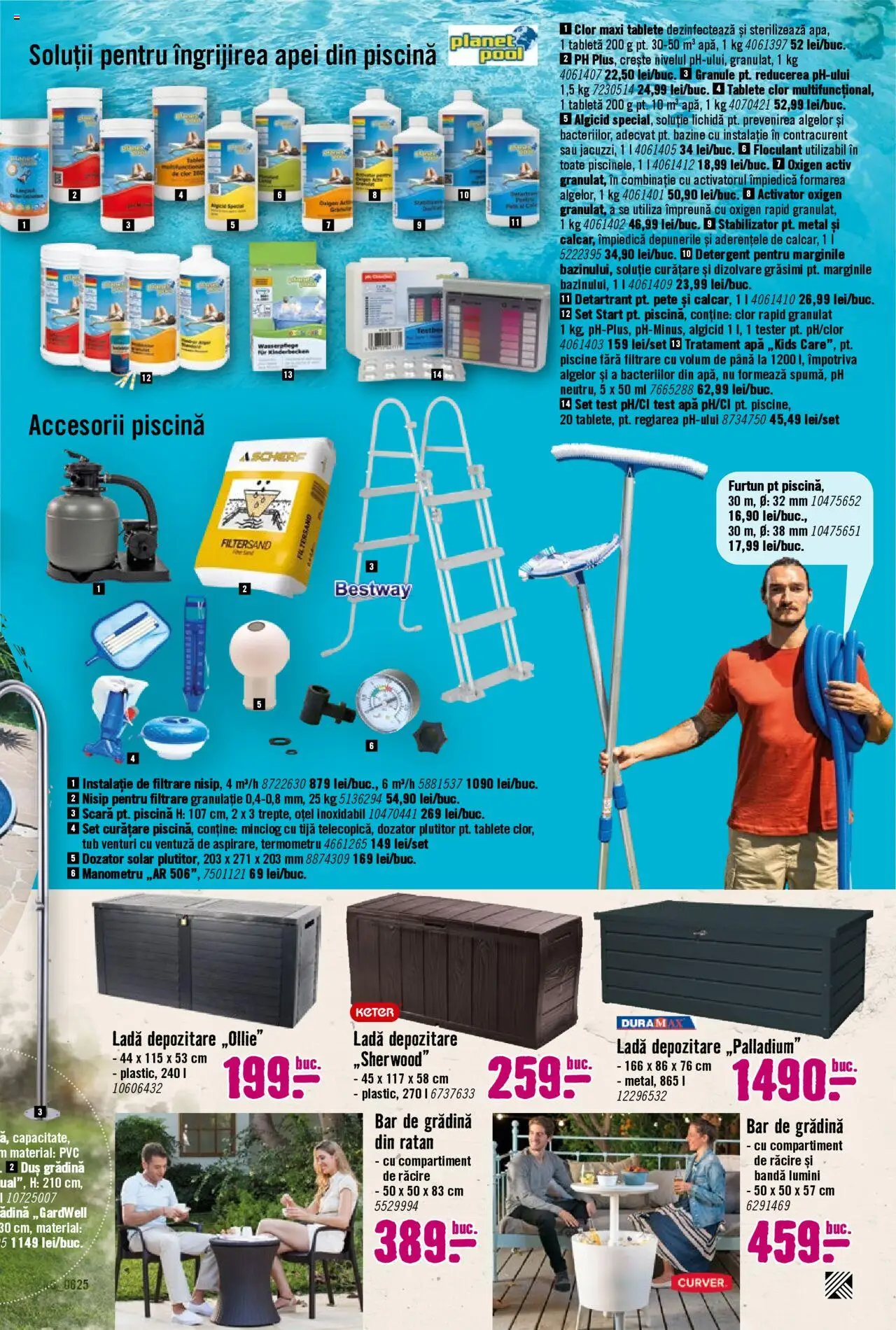 Catalog Hornbach 27 Iunie - 25 Iulie 2025 | Pagina 17 | Produse: Termometru, Scară, Detergent, Apă